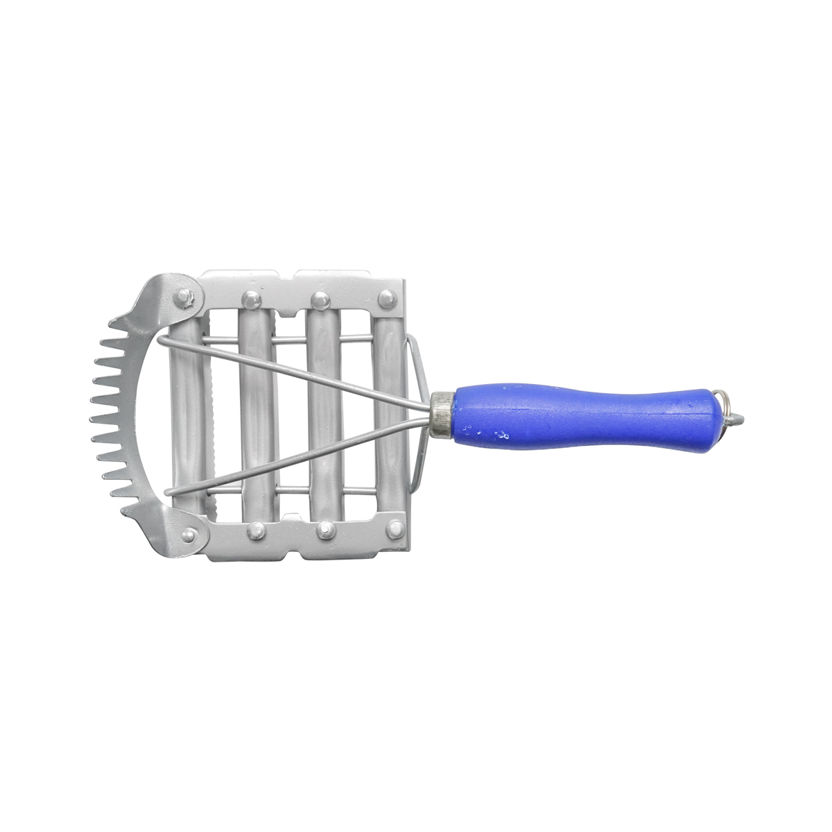 Perie tesala metalica patrata pentru cai cu piaptan pentru coama Breckner Germany – imagine 3