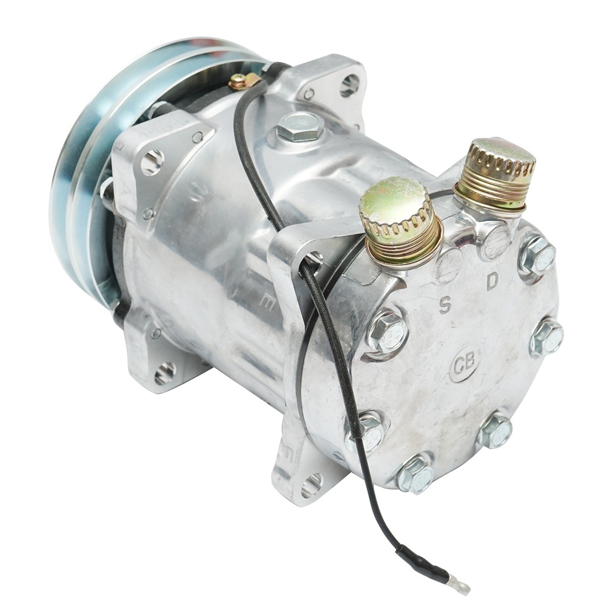 Compresor clima A/C  pentru Ford, New Holland, Case IH cod OEM: 47132887, 5165548 Breckner Germany – imagine 3