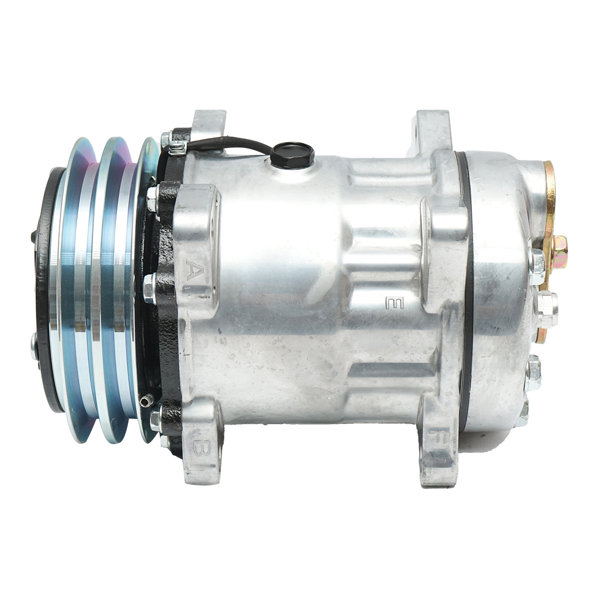 Compresor clima A/C pentru Massey Ferguson, Claas, Landini cod OEM 3157920, 3159720, 3712528M2, 3782613M2, 3386861M1 – imagine 2