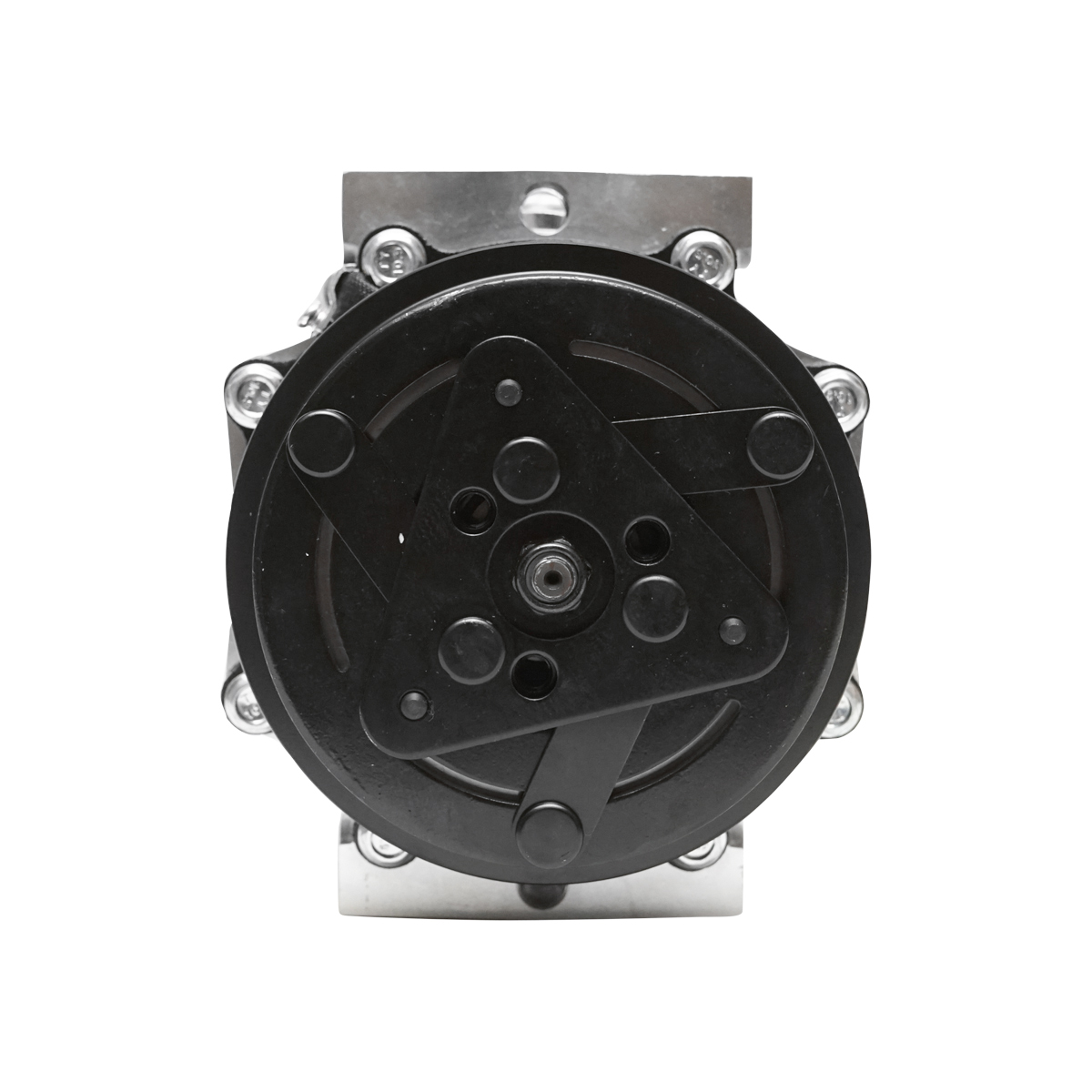 Compresor clima A/C pentru New Holland, Case IH, Steyr cod OEM 87709785, 87802912 Breckner Germany – imagine 5