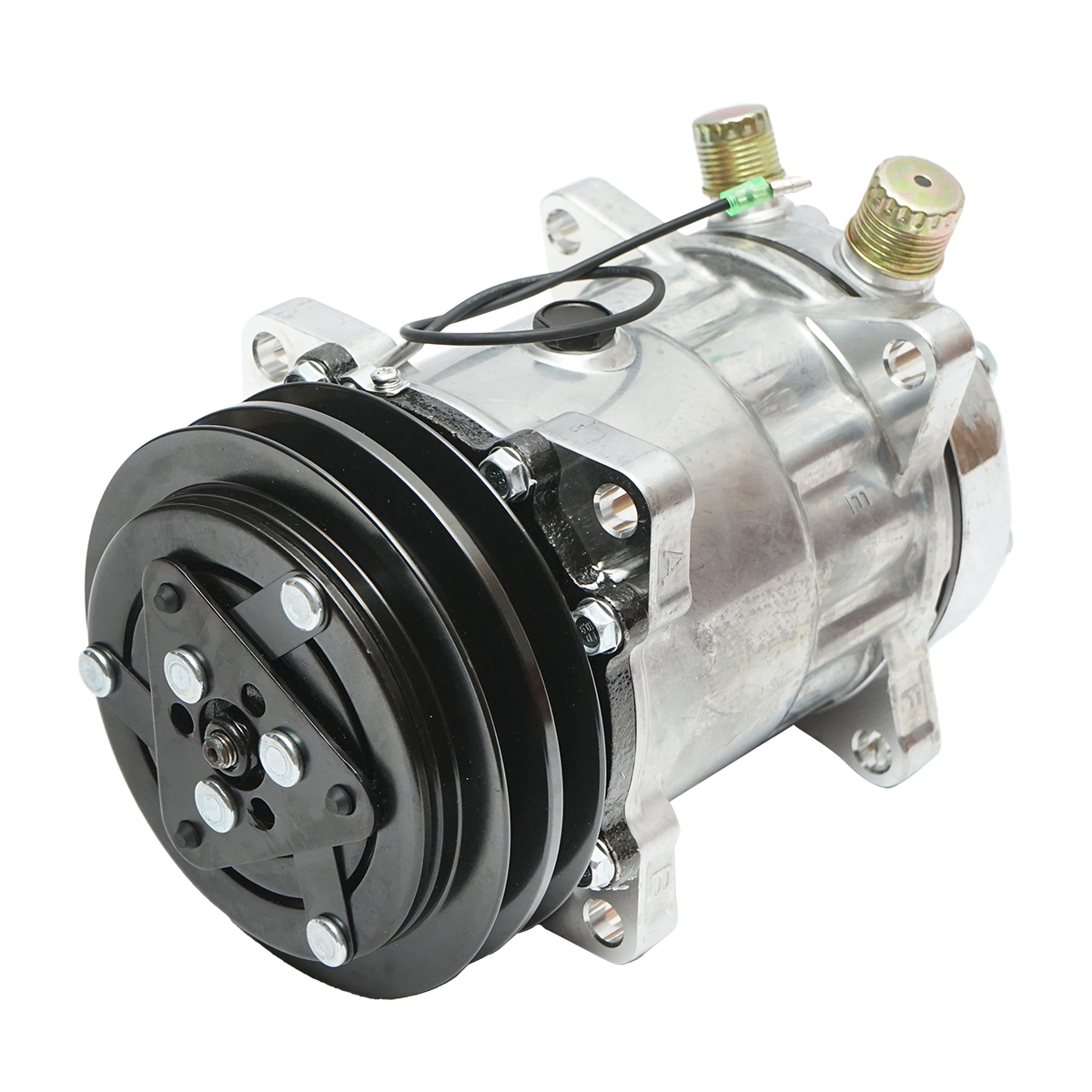 Compresor clima A/C pentru Massey Ferguson, Valtra cod OEM V32838600, 836866616, AG514573