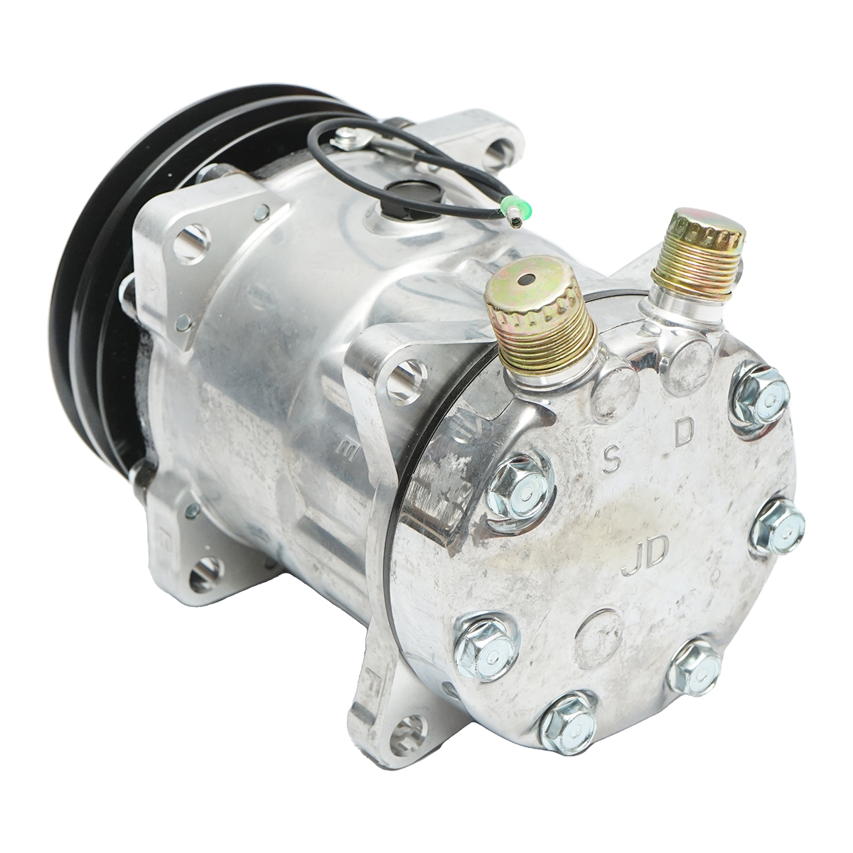 Compresor clima A/C pentru Massey Ferguson, Valtra cod OEM V32838600, 836866616, AG514573 – imagine 3