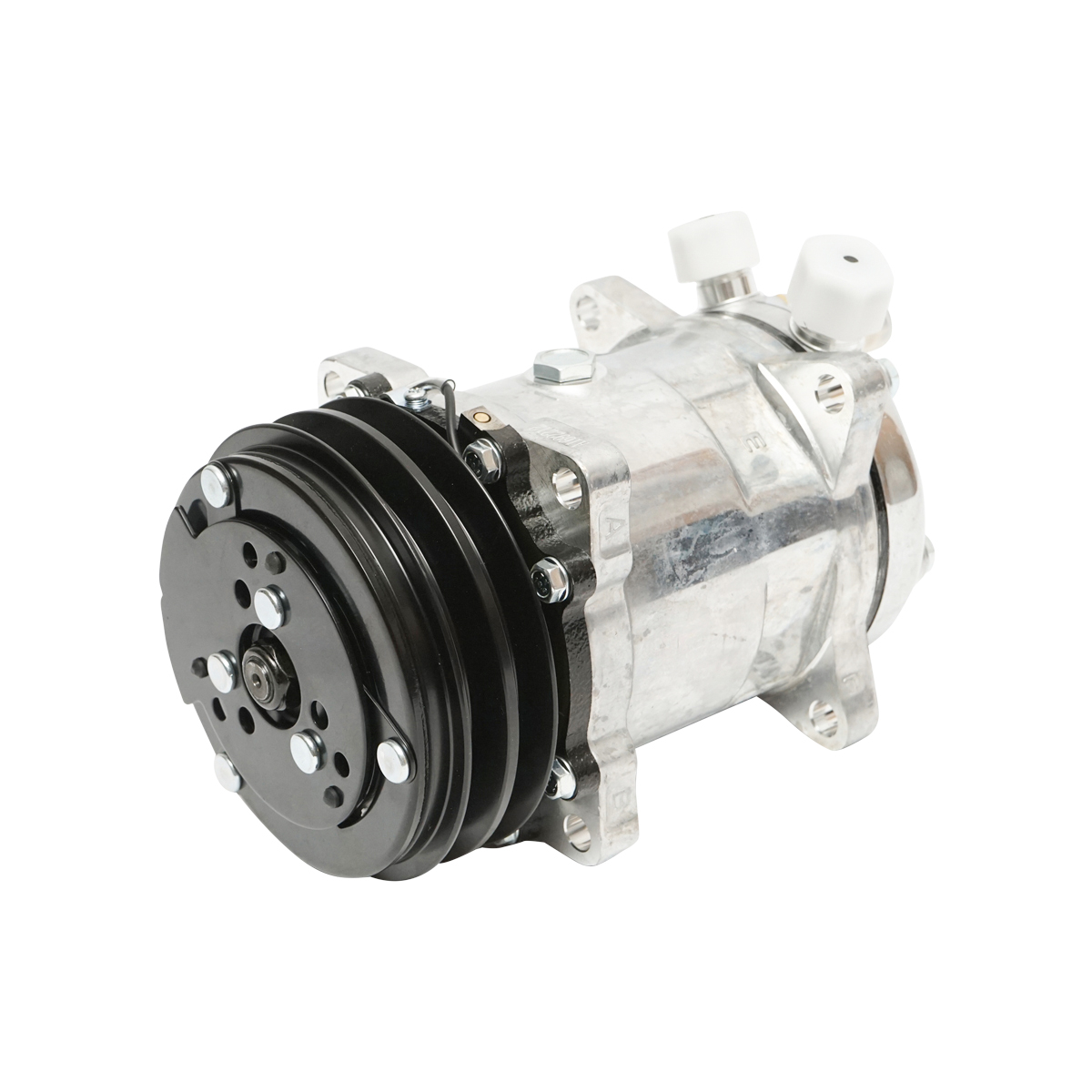 Compresor clima A/C pentru Fiat, Ford, New Holland, Case IH, OEM cod 5129685, 5144781