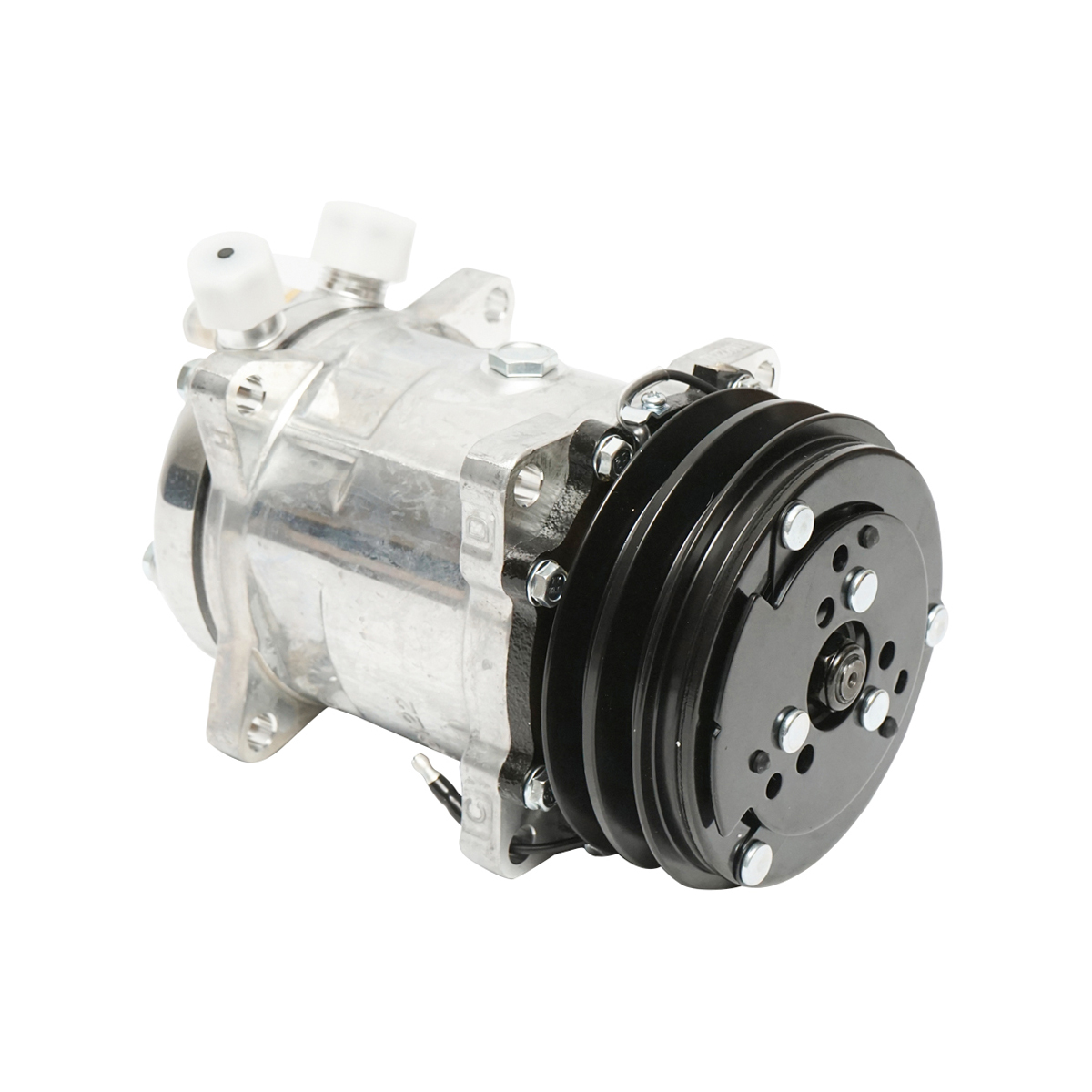 Compresor clima A/C pentru Fiat, Ford, New Holland, Case IH, OEM cod 5129685, 5144781 – imagine 2