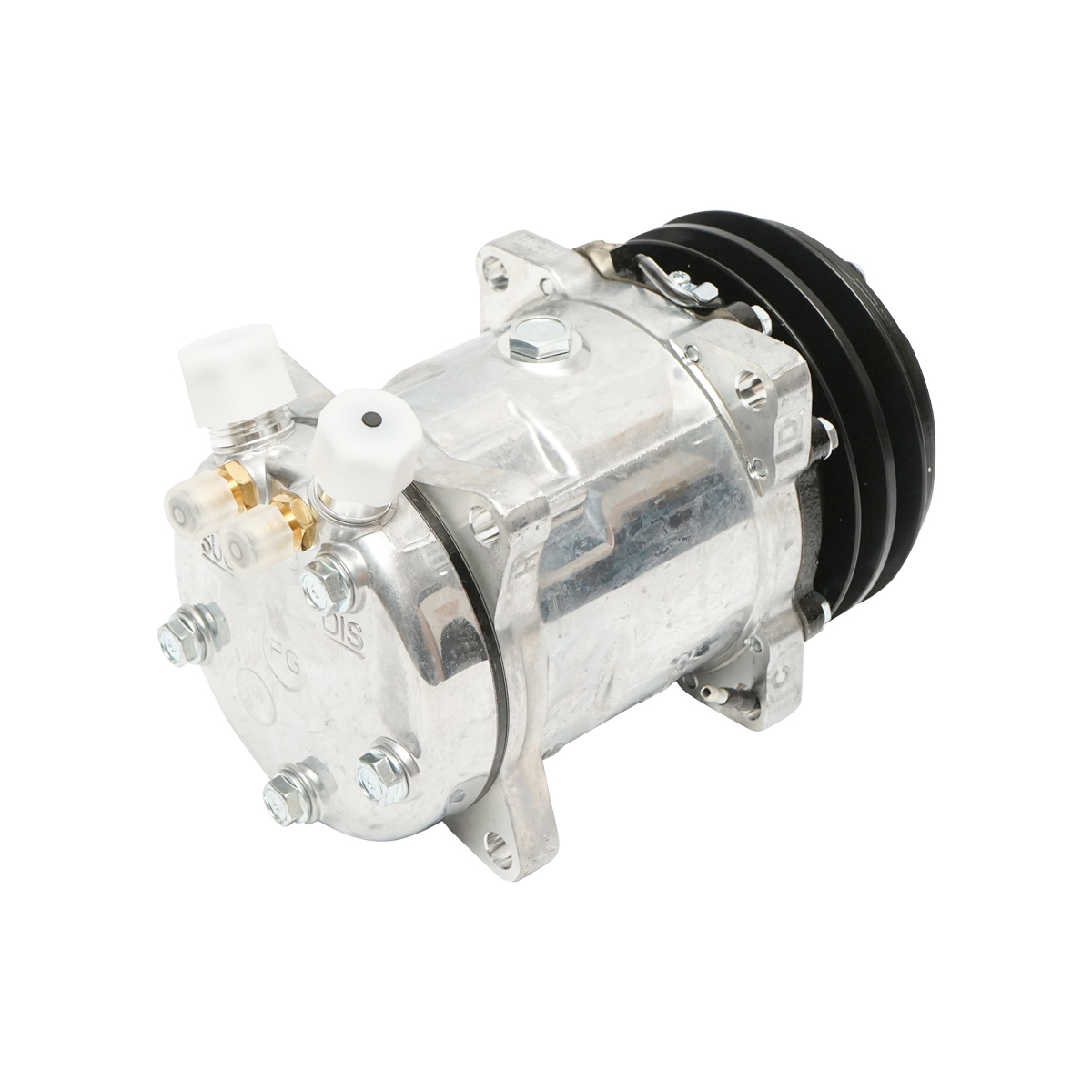 Compresor clima A/C pentru Fiat, Ford, New Holland, Case IH, OEM cod 5129685, 5144781 – imagine 3