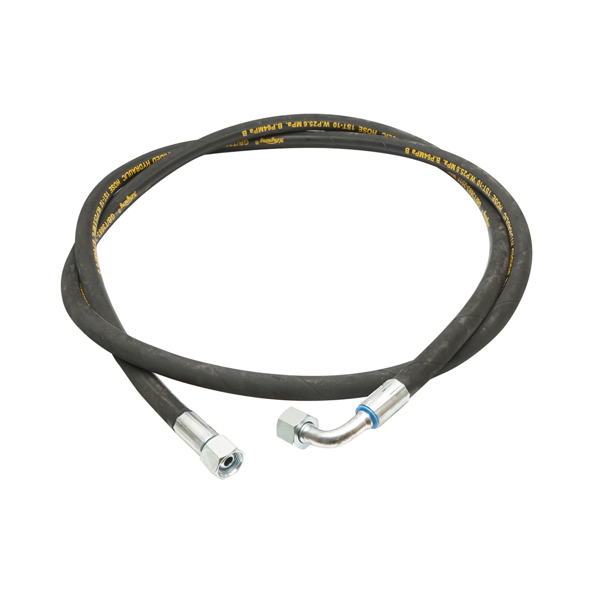 Furtun presiune DN10 sertizat cu armaturi 2500mm M20xM20 Breckner Germany