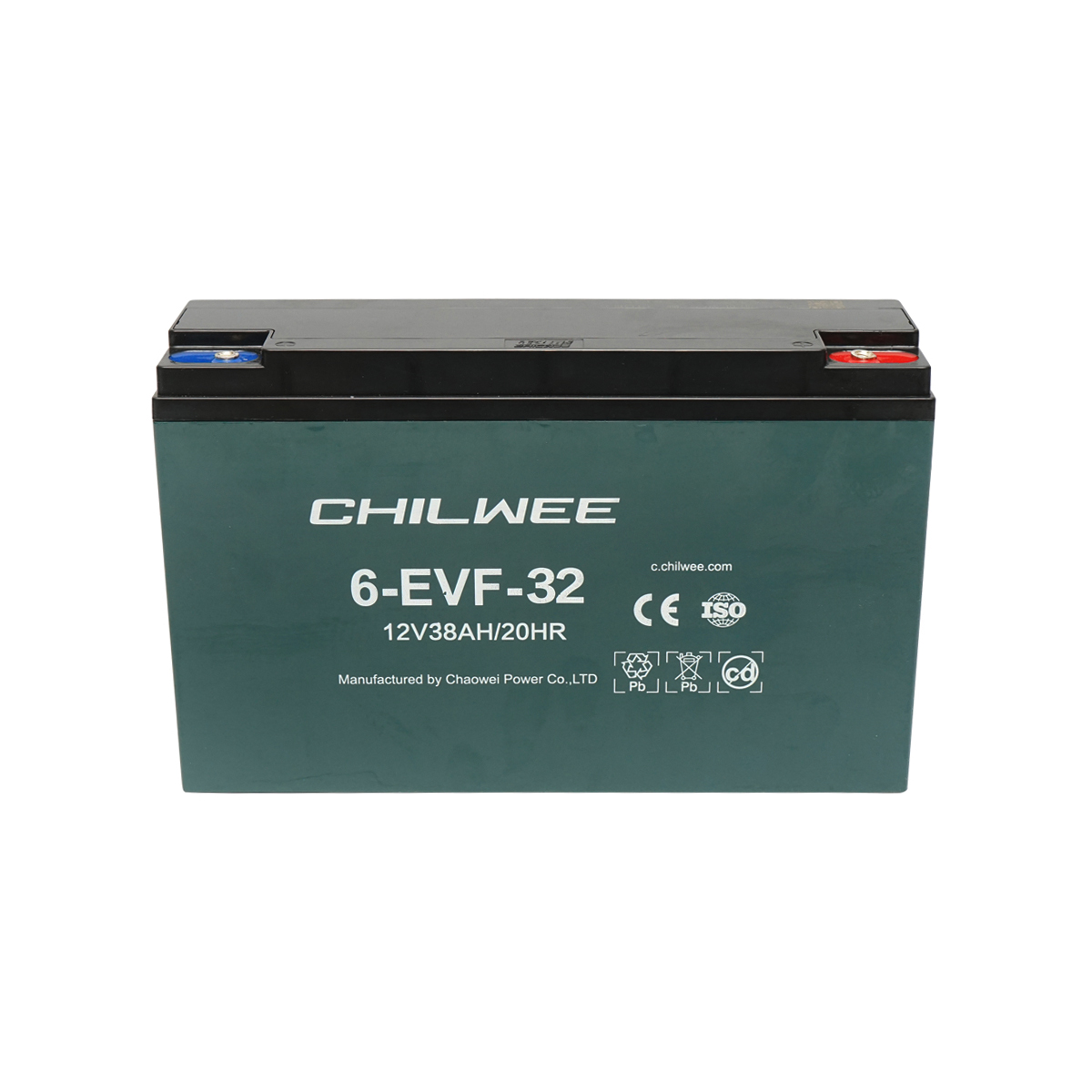 Baterie VRLA cu gel pentru bicicleta electrica 6-EVF-32, 12V, 38Ah-20HR CHILWEE