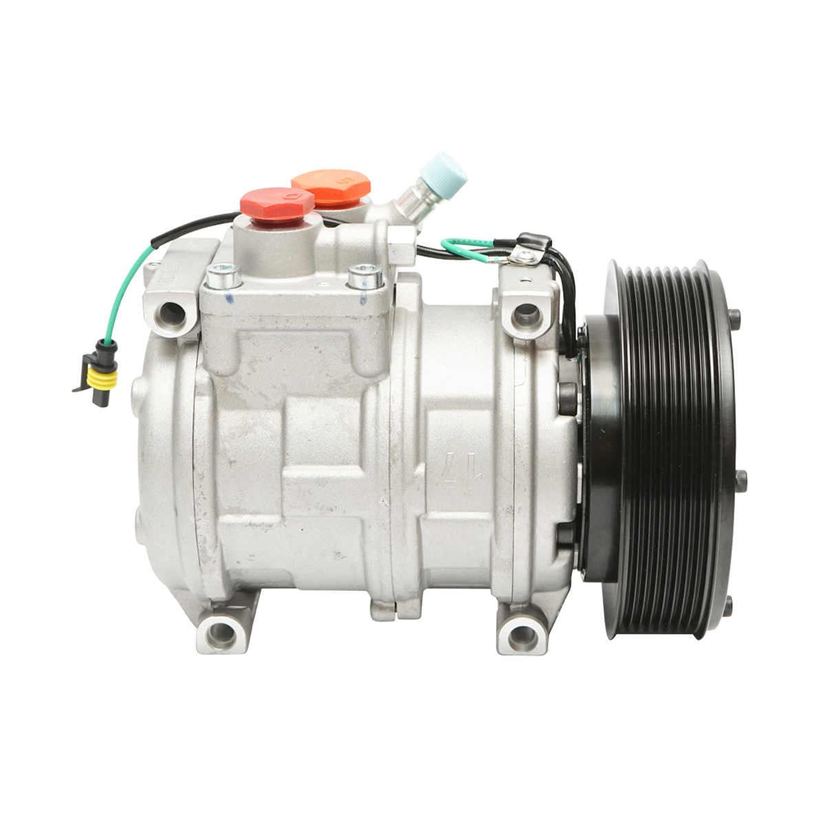 Compresor clima AC pentru John Deere cod OEM AT168543, AT172975, 447100-9794, ACP776000S, 8FK351106-641 – imagine 3