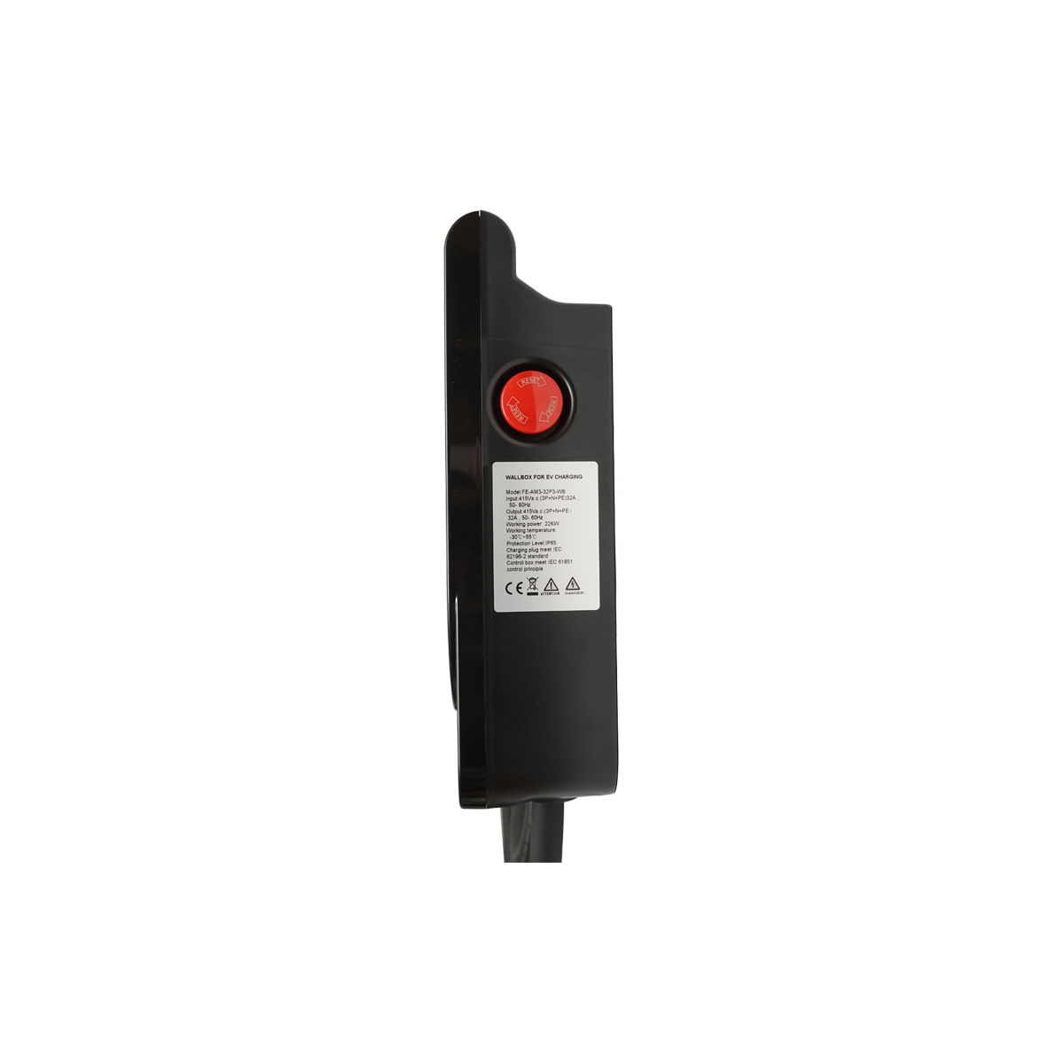 Statie incarcare de perete 380V, Type 2, 5M, 22KW, 32A, trifazic – imagine 7