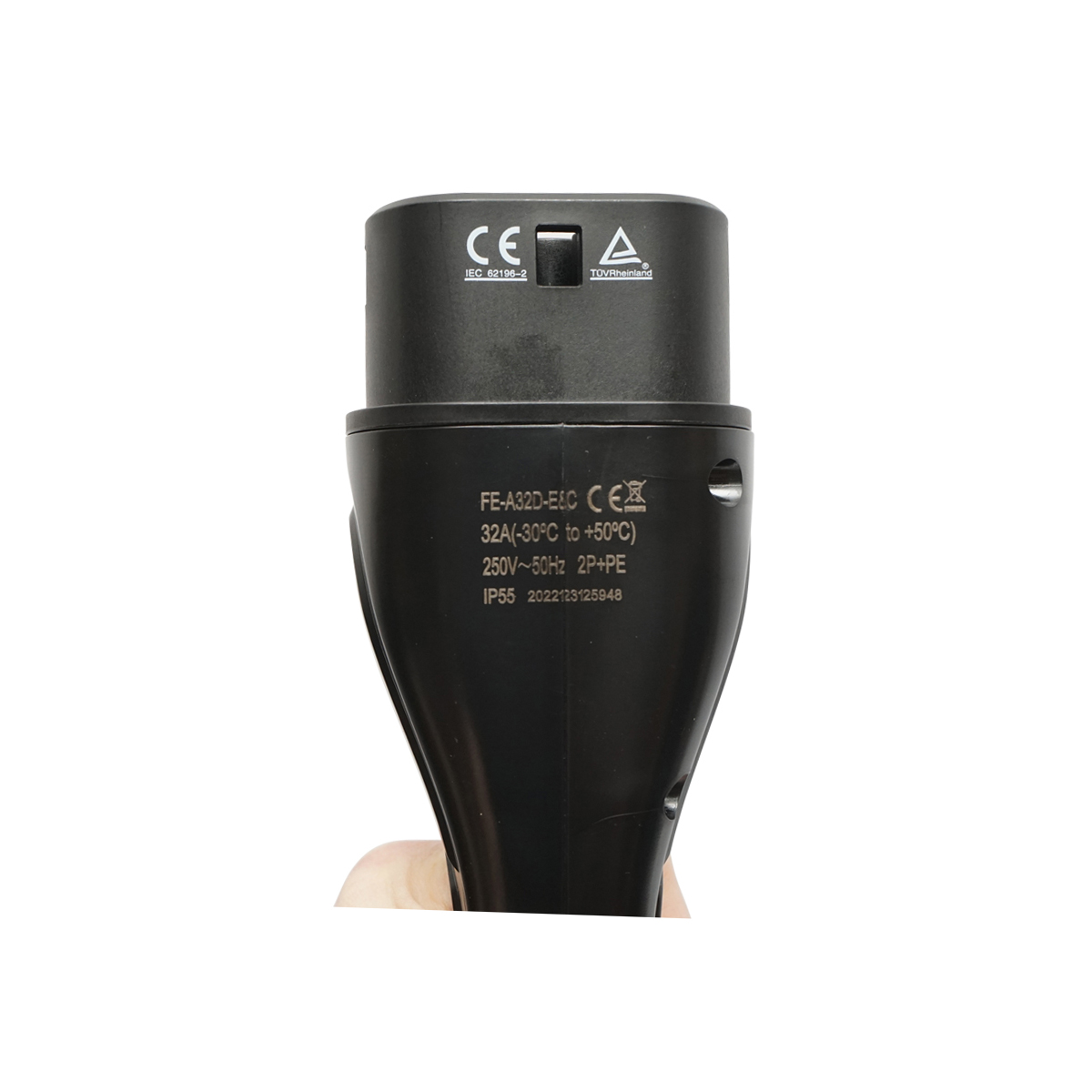 Cablu incarcare 230V, 5M, Type 2 pentru masini electrice 7KW, 32A, monofazic IP55 – imagine 4