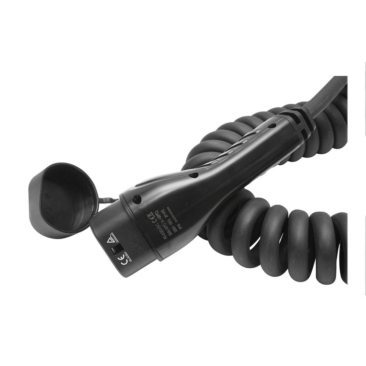 Cablu incarcare 230V, 5M, Type 2, pentru masini electrice 7KW, 32A, monofazic, IP55 – imagine 3
