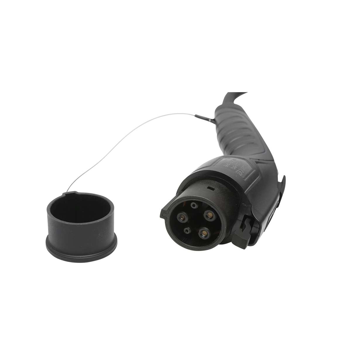 Cablu incarcare 230V, 5M pentru masini electrice, adaptor de la Type 1 la Type 2 (US-EU), 7KW, 32A monofazic – imagine 2