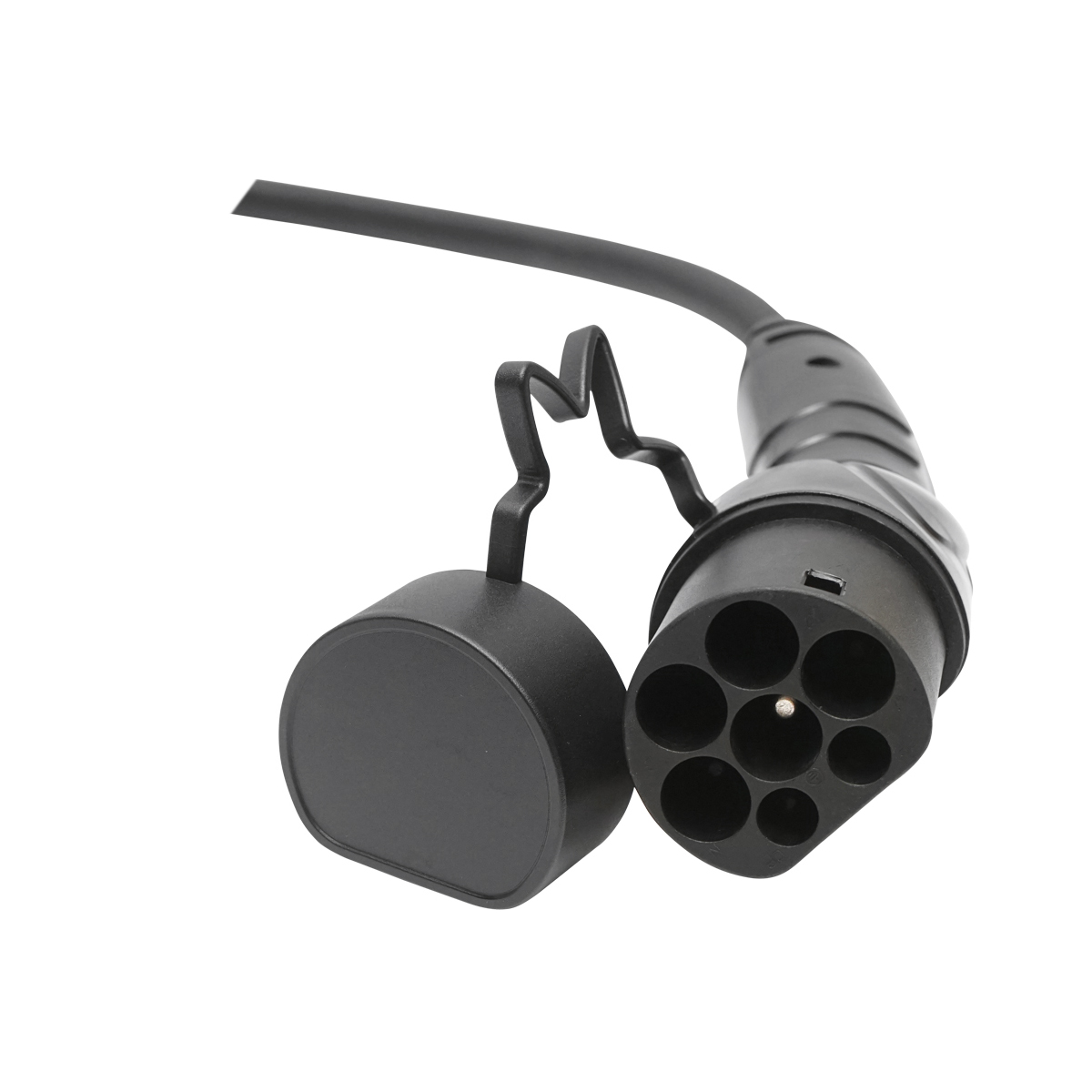 Cablu incarcare 230V, 5M pentru masini electrice, adaptor de la Type 1 la Type 2 (US-EU), 7KW, 32A monofazic – imagine 3