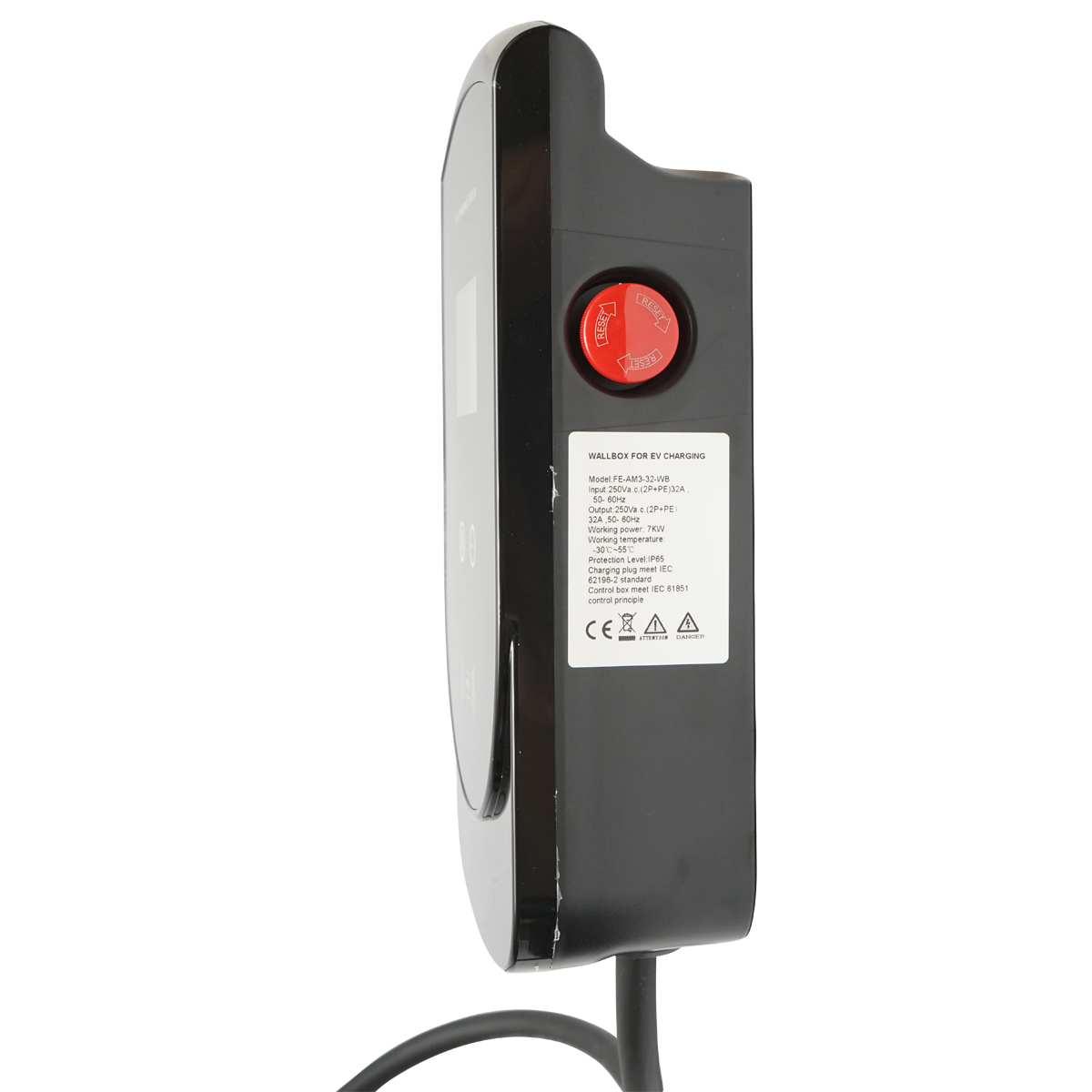 Statie incarcare de perete 230V, Type 2, 5M, 7KW, 32A Breckner Germany – imagine 3