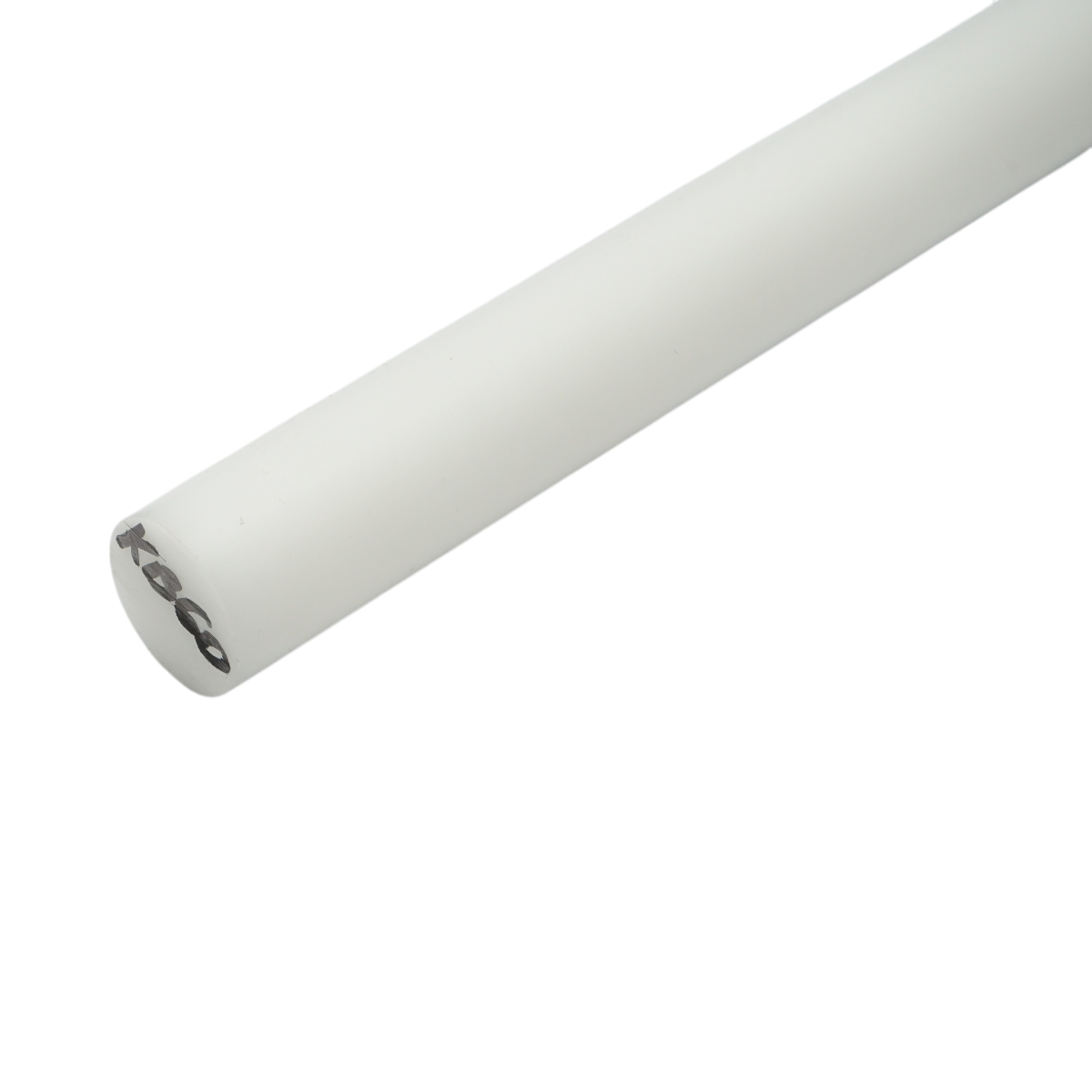 Bara poliamida, polioximetilena-poliacetal POM alba 1000x30mm 1.08 KG