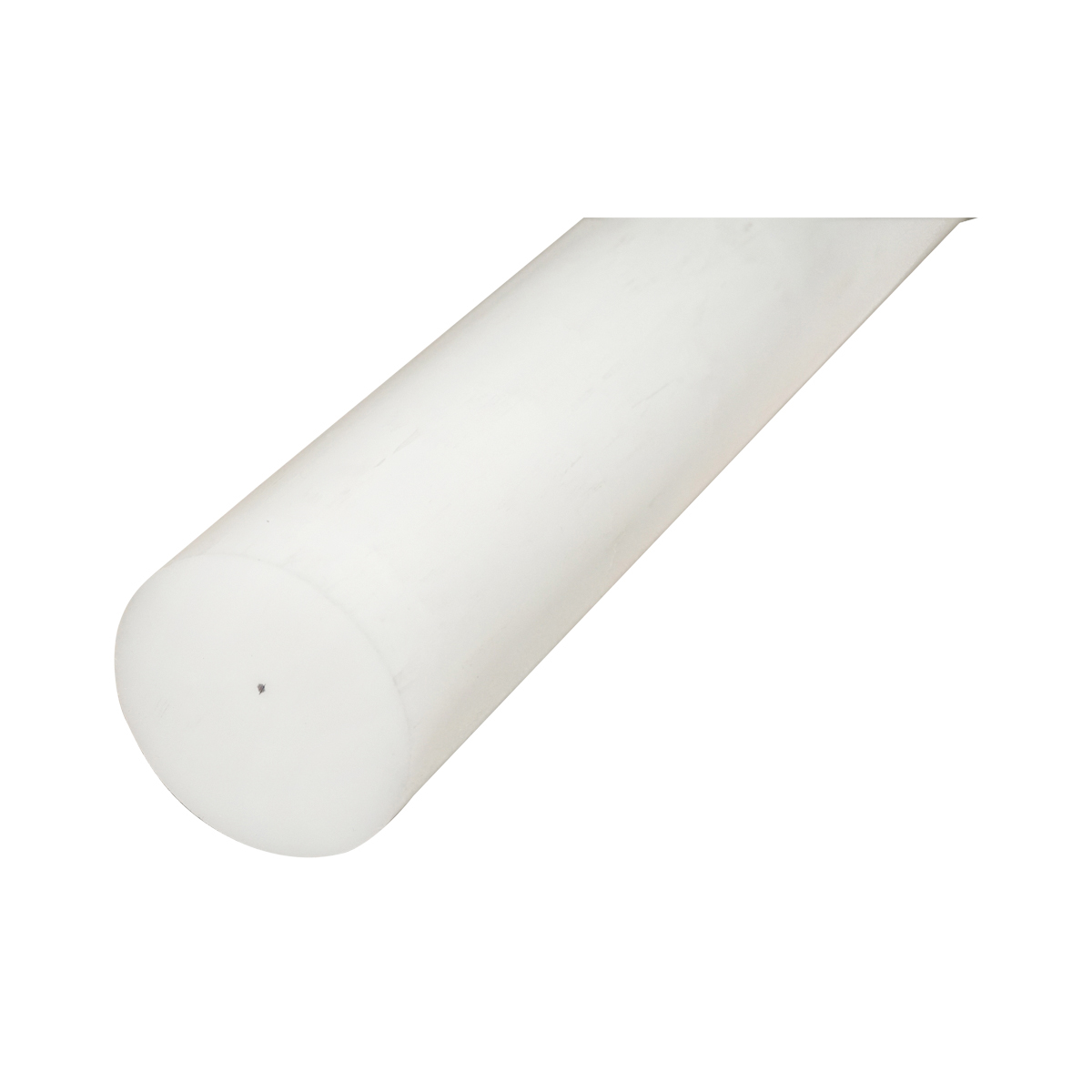 Bara poliamida, polioximetilena-poliacetal POM alba 1000x60mm 4.24 KG