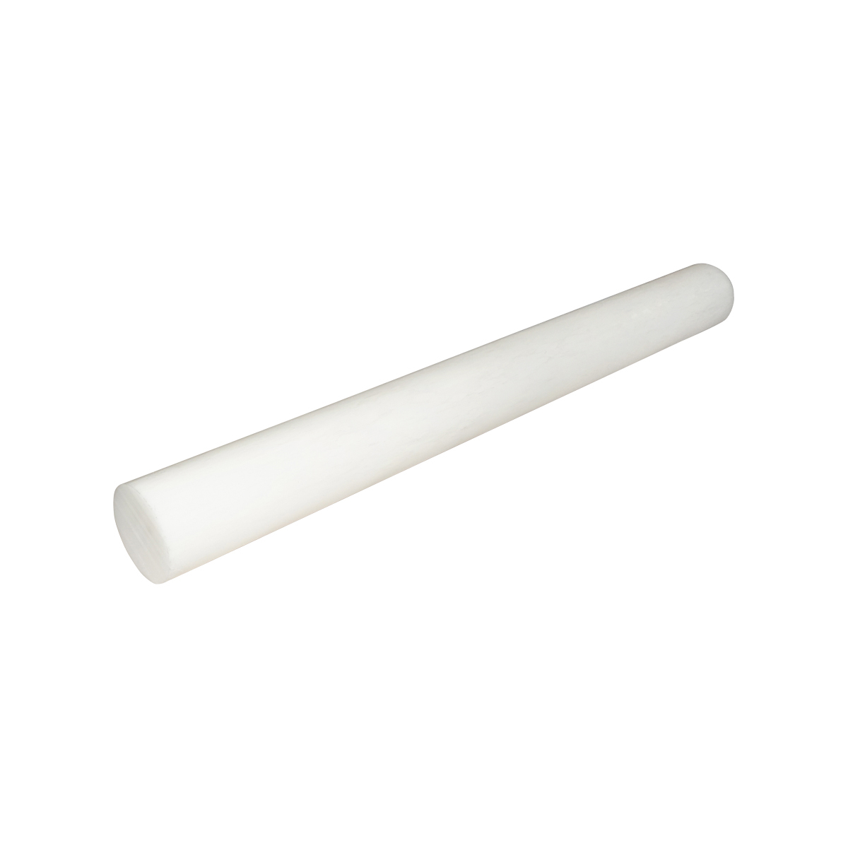 Bara poliamida, polioximetilena-poliacetal POM alba 1000x100mm 11.59 KG – imagine 2