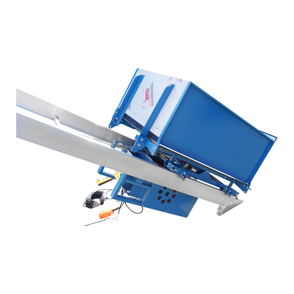 Lift pentru panouri solare, 19m, 200kg, cu telecomanda 220V – imagine 8