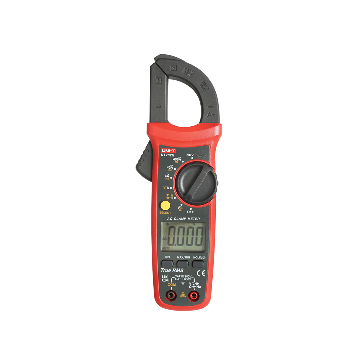 Clampmetru digital, cleste ampermetric cu 9 functii UT202R, 400A/600A, UNI-T