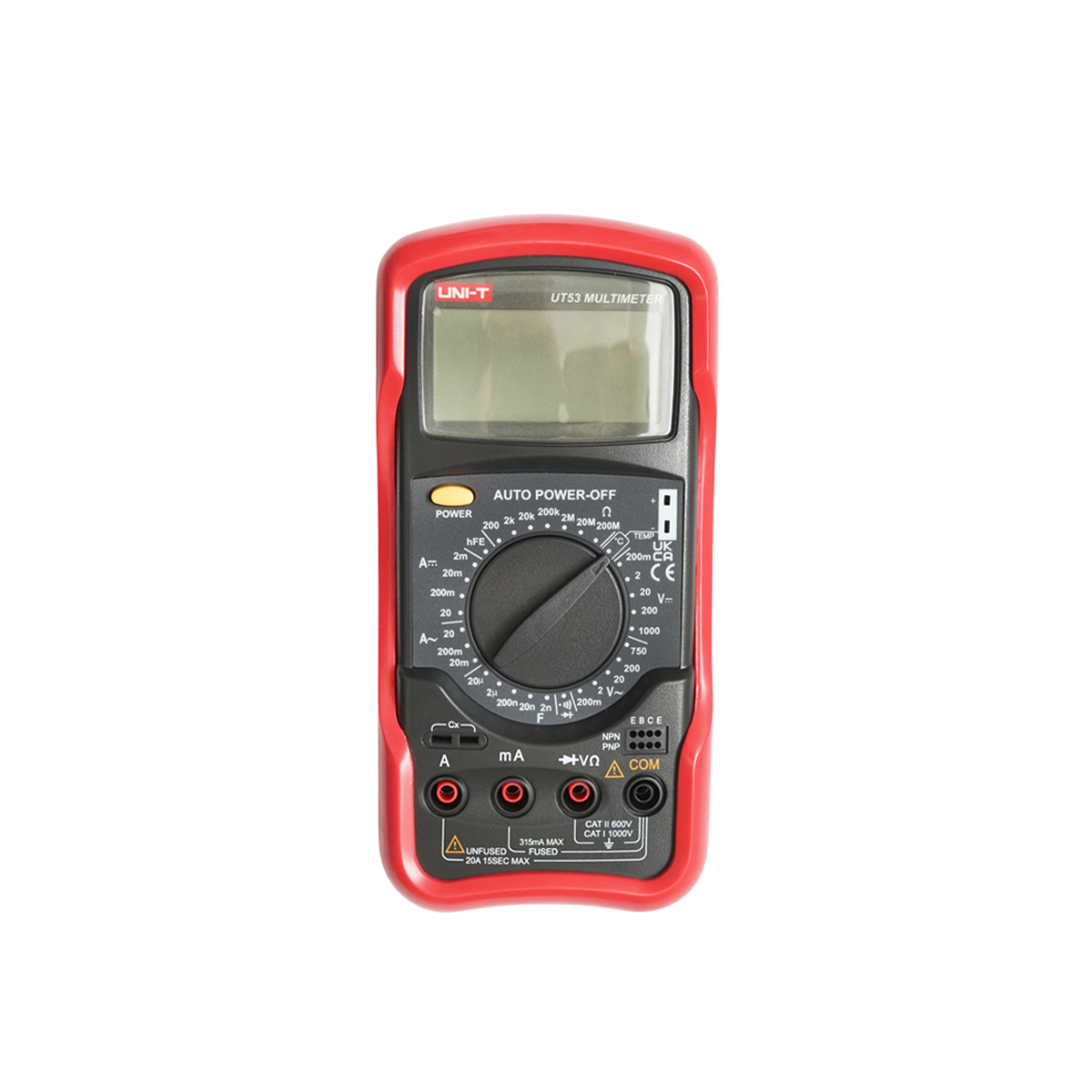Multimetru digital cu 10 functii UT53, UNI-T
