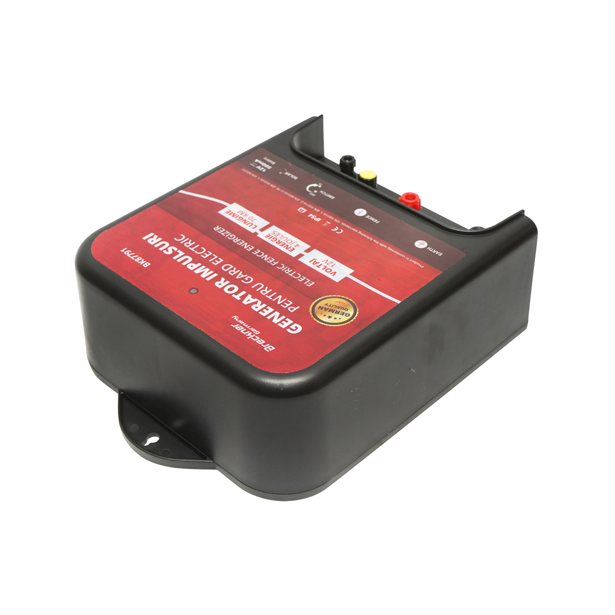 Aparat generator impulsuri DC 12/220V, 4 Joule, 70km pentru gard electric Breckner Germany – imagine 3