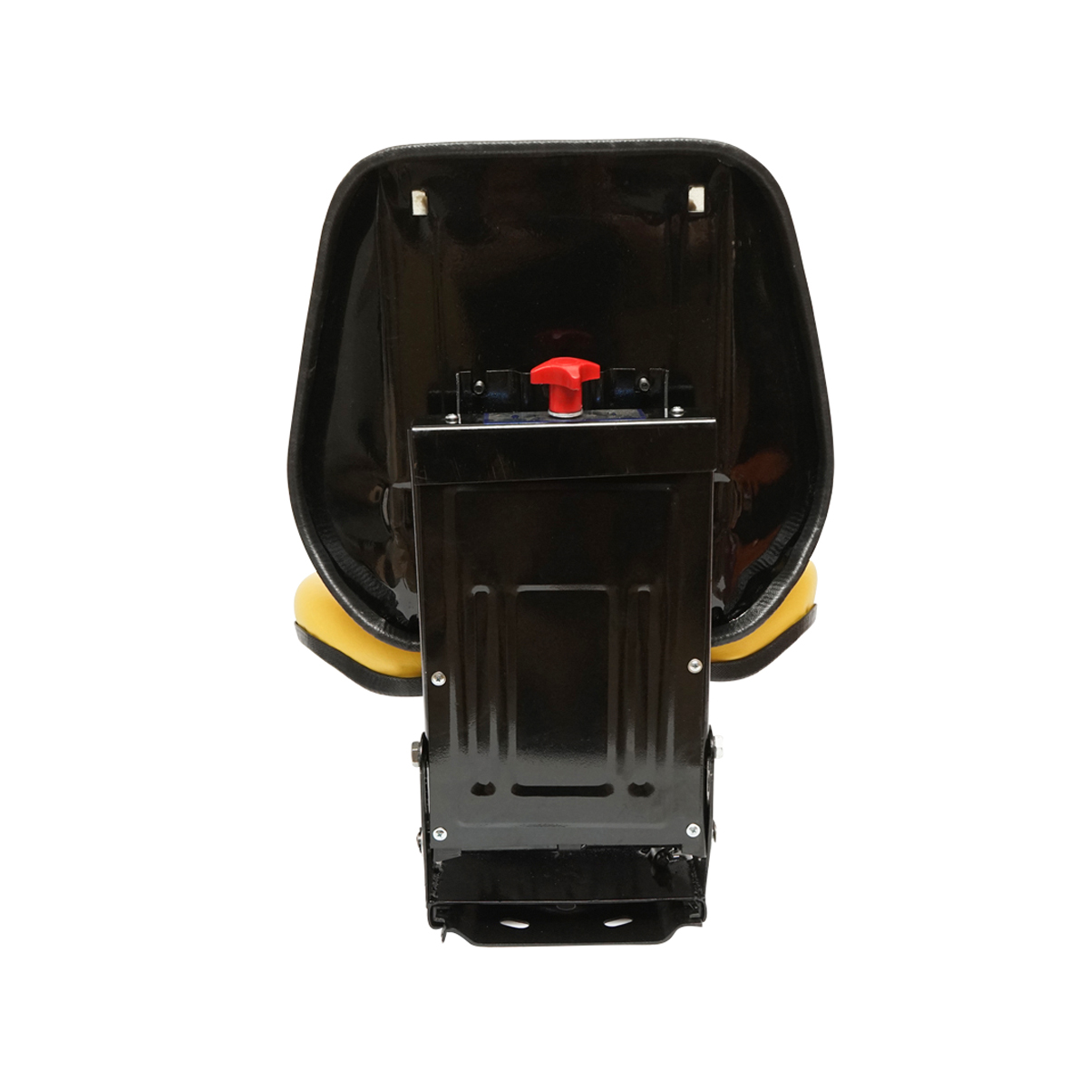 Scaun universal galben cu reglaj triplu si amortizor pentru tractor U-445 – imagine 3