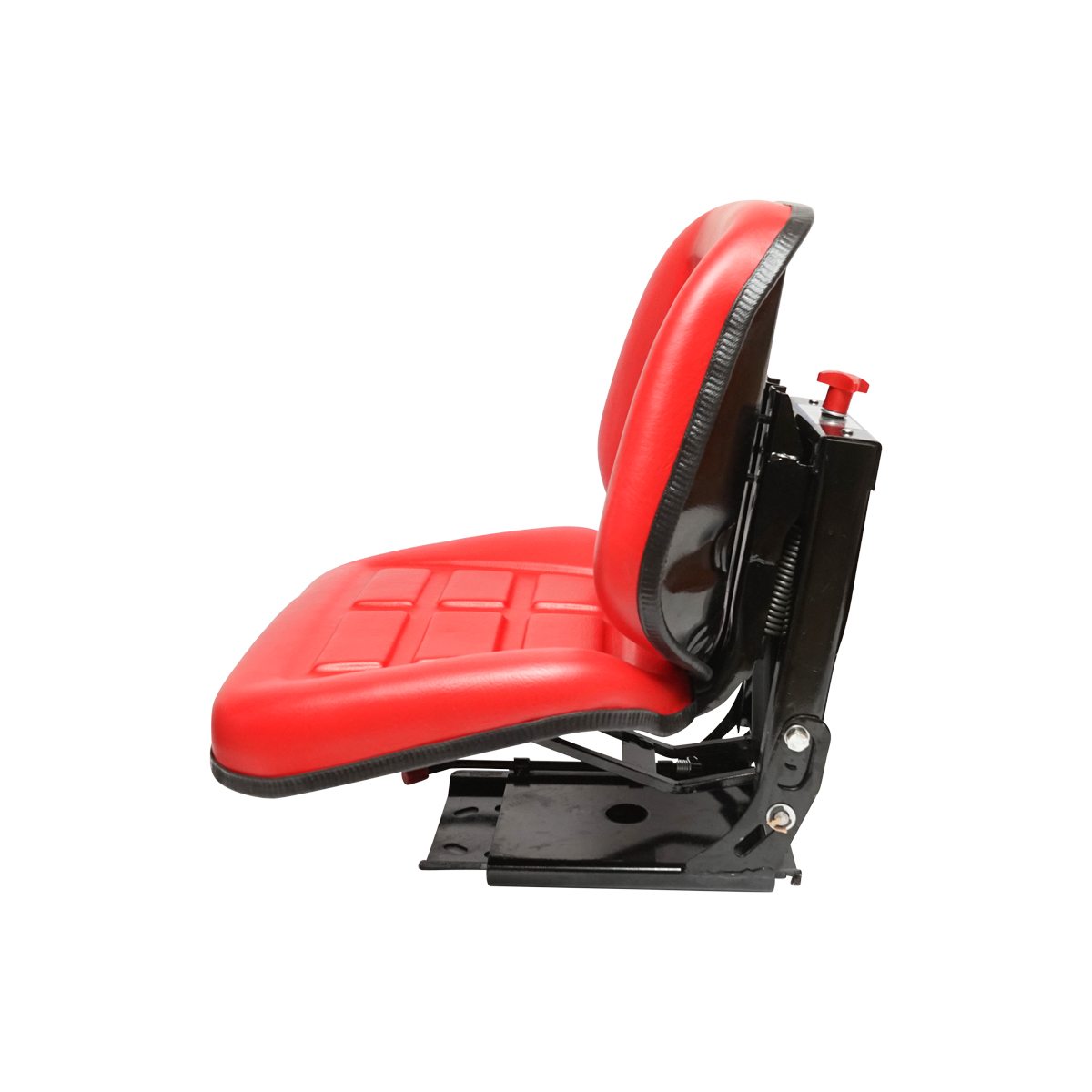 Scaun universal rosu cu reglaj triplu si amortizor pentru tractor U-445 – imagine 2