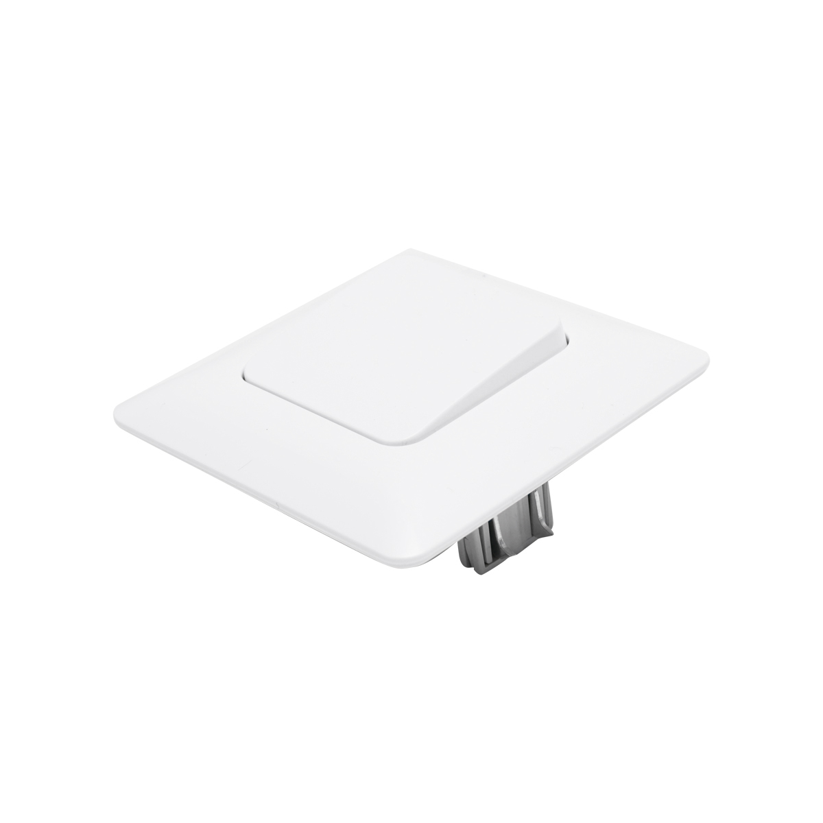 Intrerupator alb simplu ST 220V - 250V, 10A incastrat – imagine 4