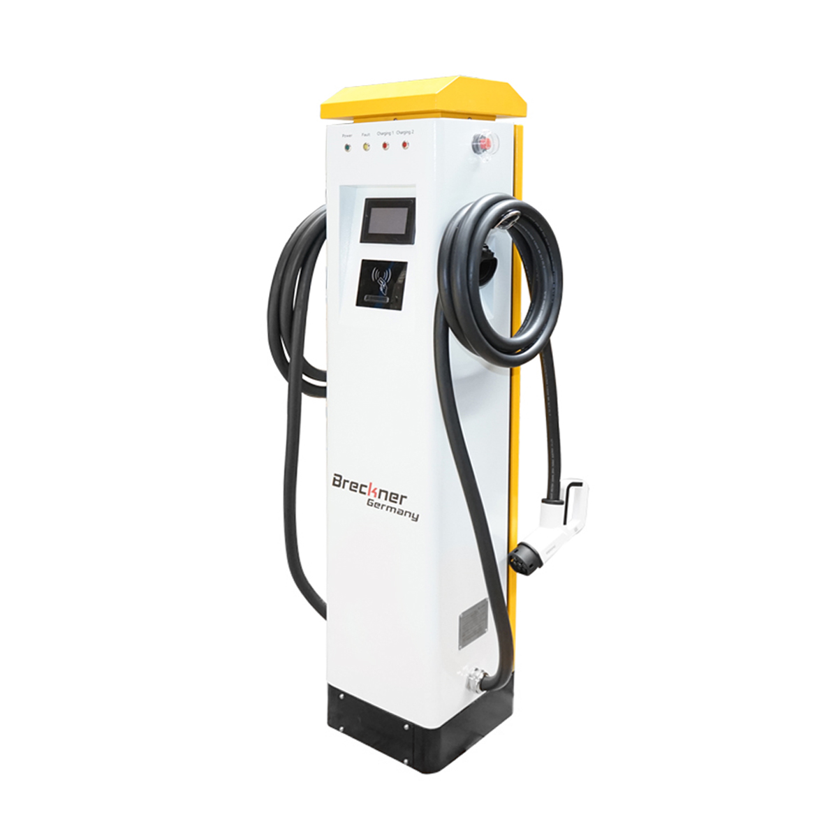 Statie de incarcare 380V, Type 2, 5M, AC 2x22 KW cu 2 conectori de incarcare – imagine 3