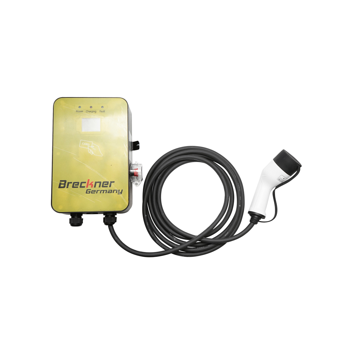 Statie de incarcare 230V, Type 2, 5M, AC 7KW, cu conector de incarcare, montaj pe perete