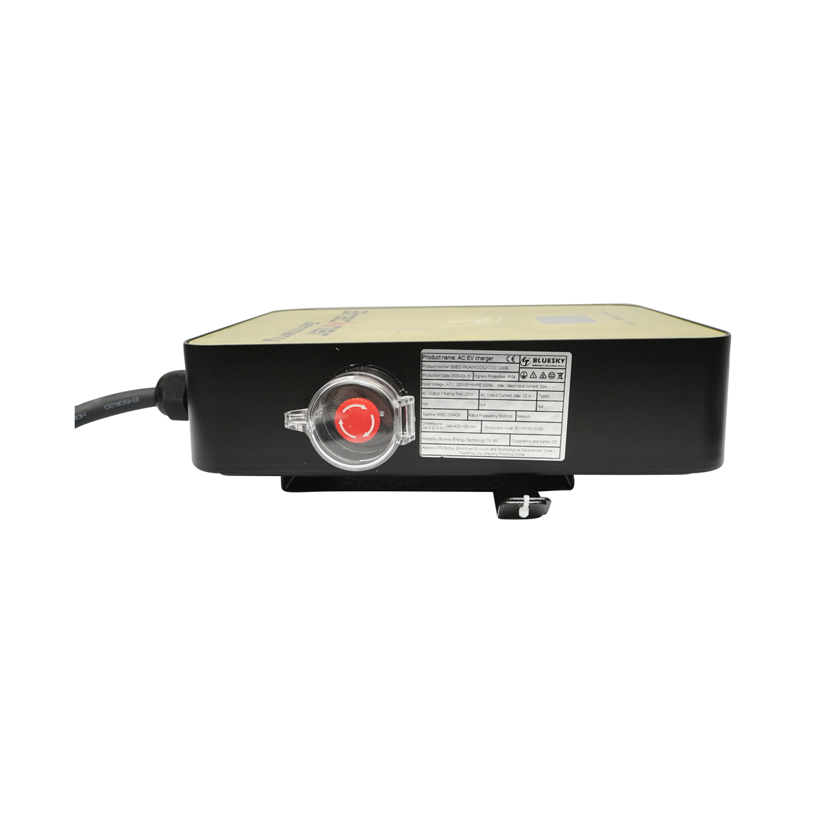 Statie de incarcare 230V, Type 2, 5M, AC 7KW, cu conector de incarcare, montaj pe perete – imagine 4