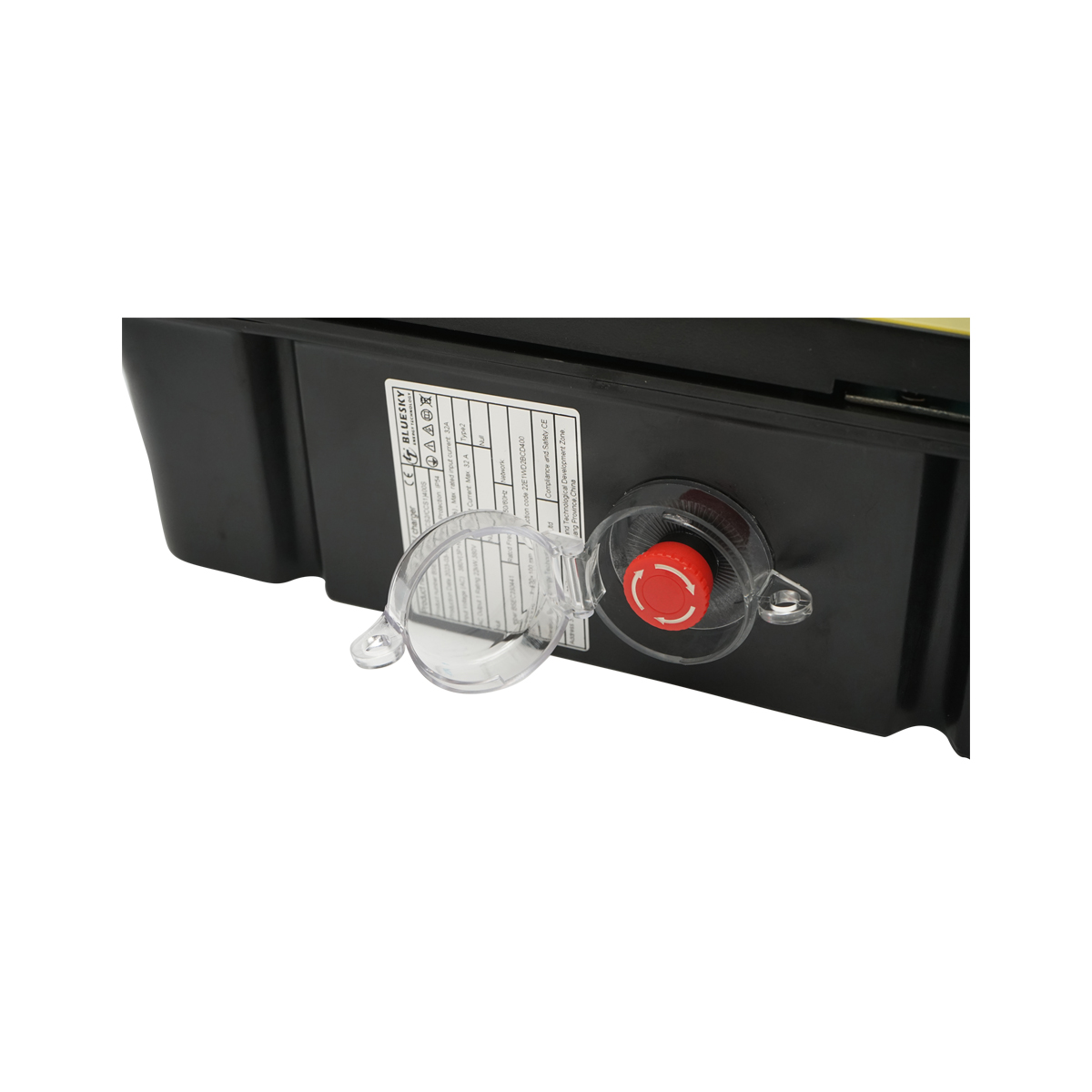 Statie de incarcare 380V, 5M, Type 2, AC 22KW de perete, cu conector de incarcare – imagine 5