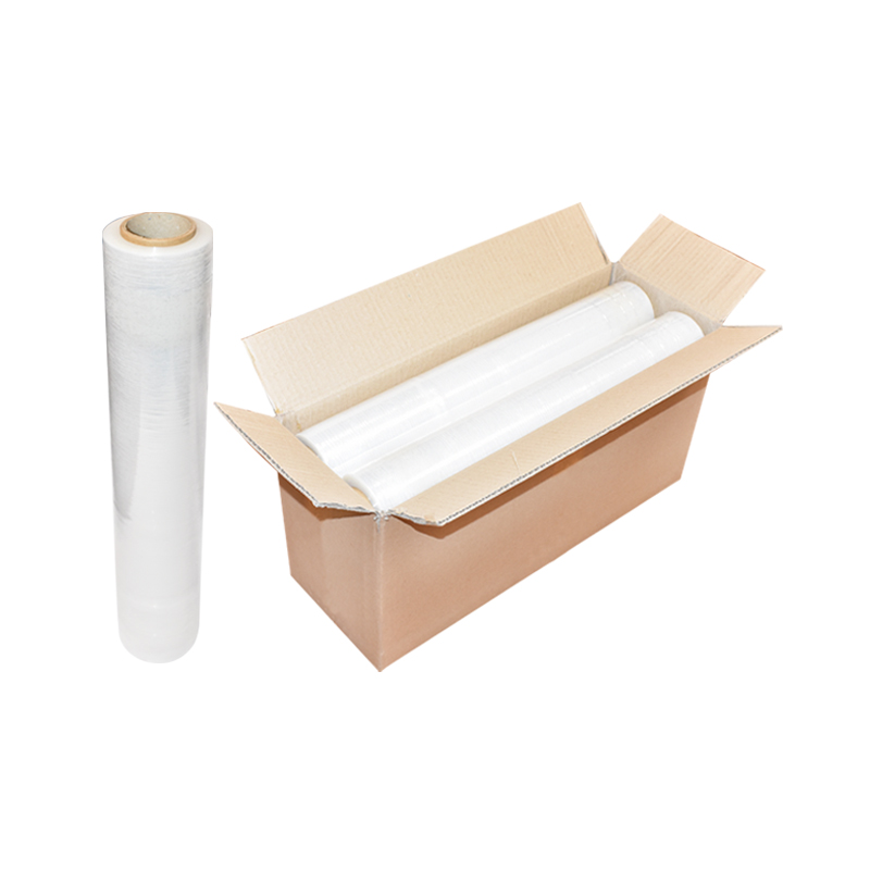 Folie stretch manuala transparenta 2.2kg, 500x0,023mm