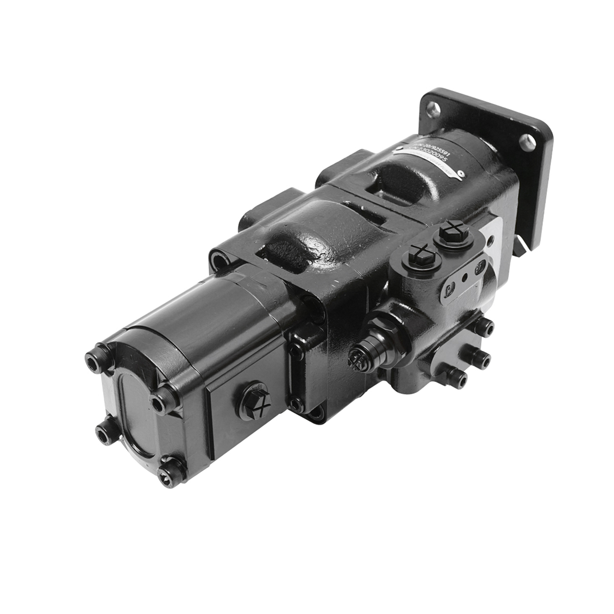 Pompa hidraulica tripla 36/19/16 CC/RV pentru JCB cod OEM 20/925591, 20/918300, 20/925355 – imagine 3