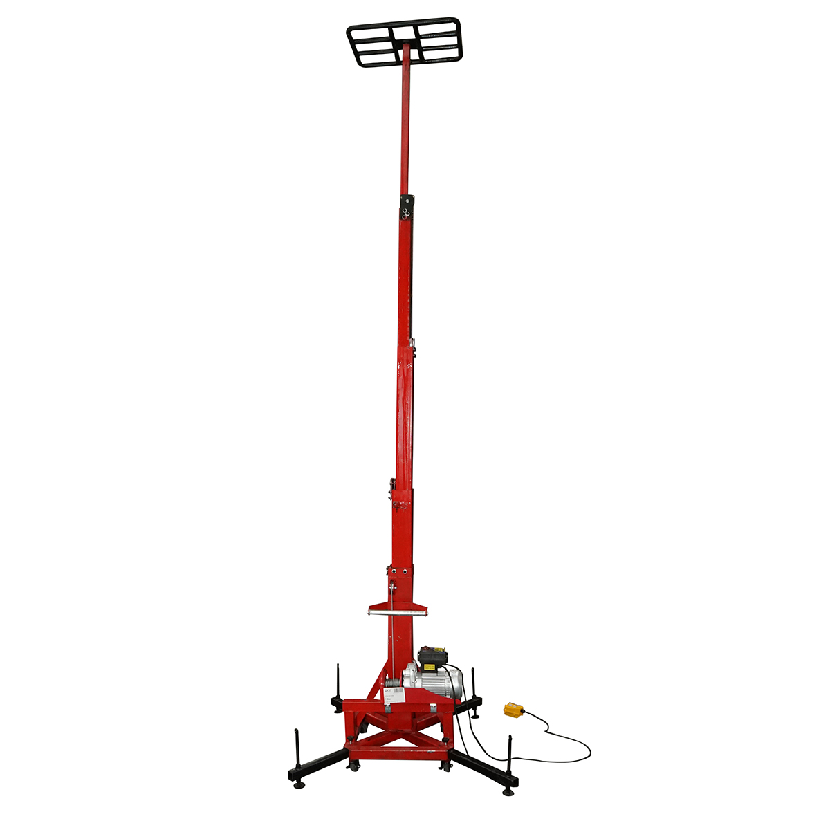 Lift electric pentru materiale constructii inaltime max 4.85m, 200Kg cu telecomanda – imagine 2