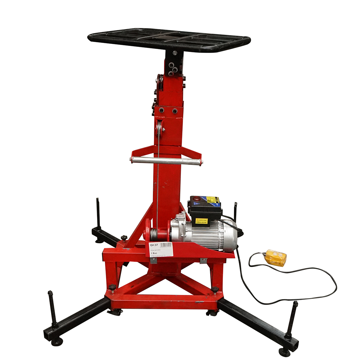 Lift electric pentru materiale constructii inaltime max 4.85m, 200Kg cu telecomanda – imagine 3