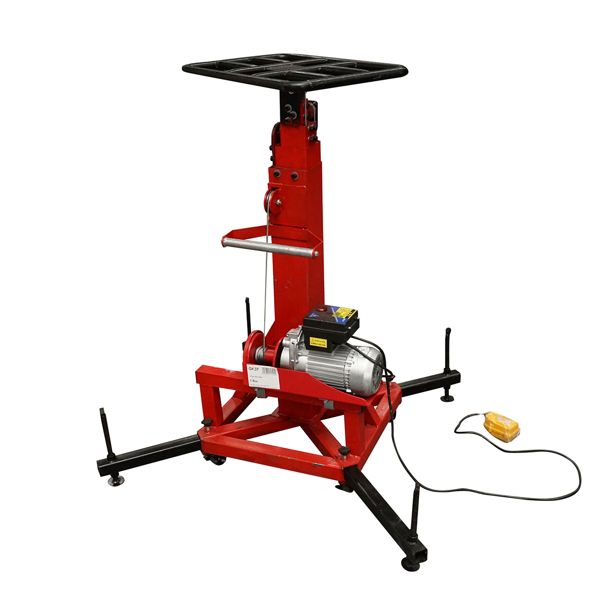 Lift electric pentru materiale constructii inaltime max 4.85m, 200Kg cu telecomanda – imagine 4