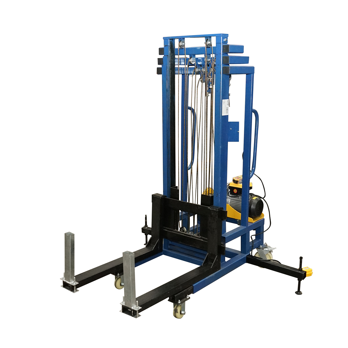 Lift electric pentru materiale constructii inaltime max 4m, 300Kg cu telecomanda – imagine 4