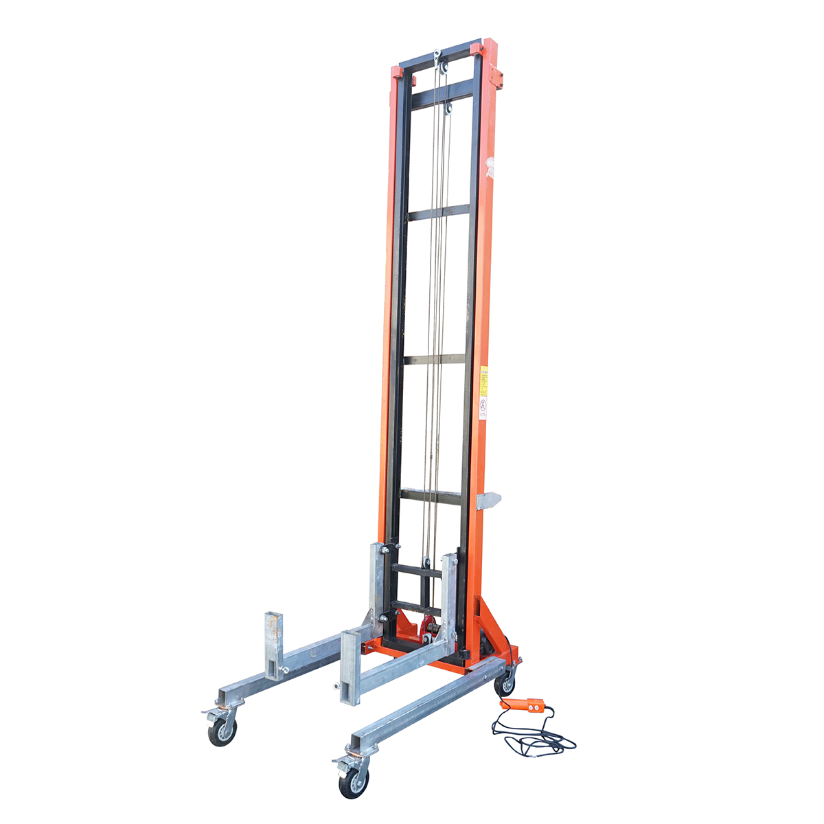 Lift electric pentru materiale constructii inaltime max 6m, 265kg cu telecomanda – imagine 2