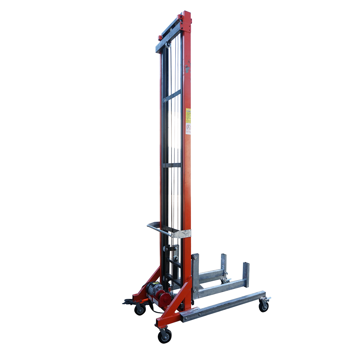 Lift electric pentru materiale constructii inaltime max 6m, 265kg cu telecomanda – imagine 4