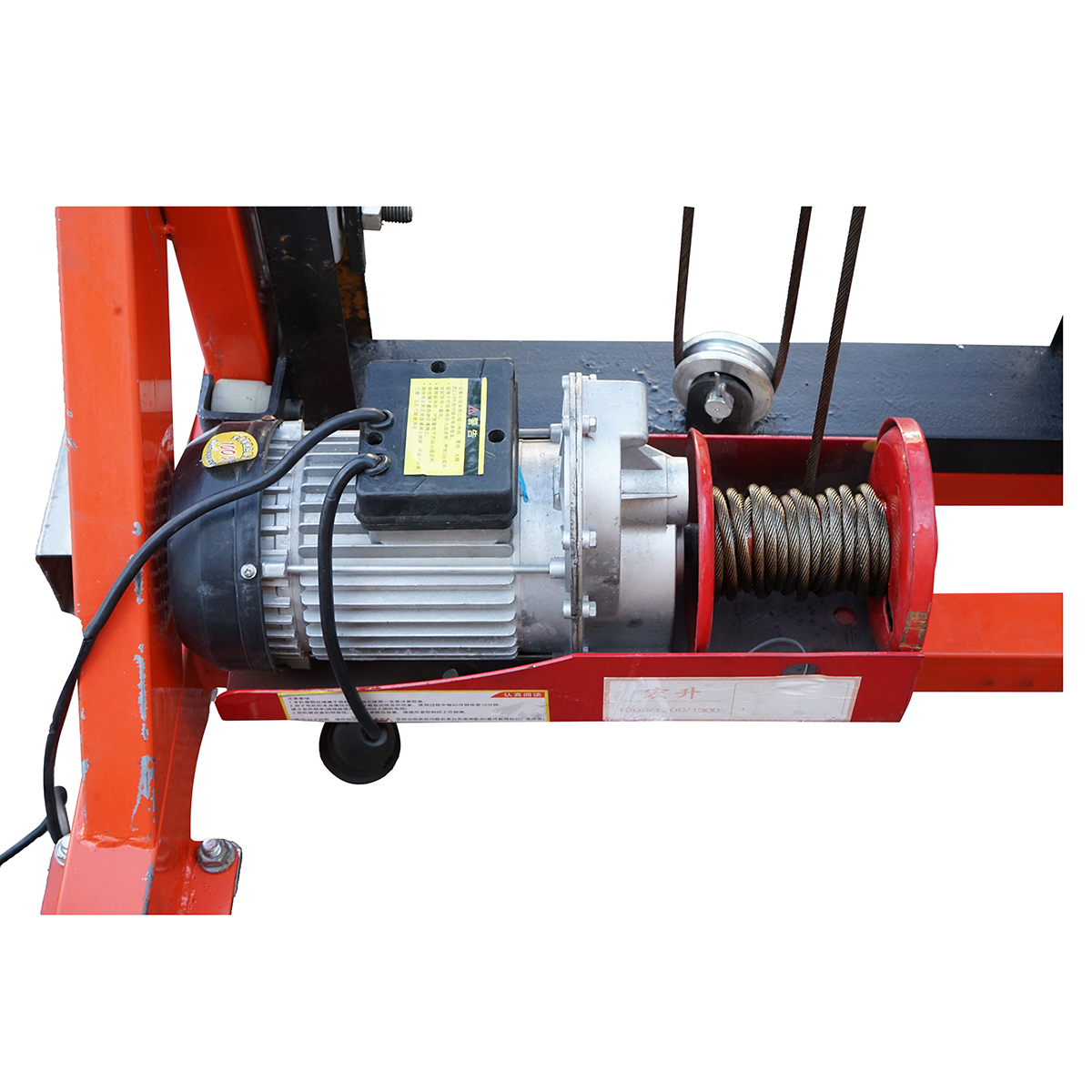 Lift electric pentru materiale constructii inaltime max 6m, 265kg cu telecomanda – imagine 9