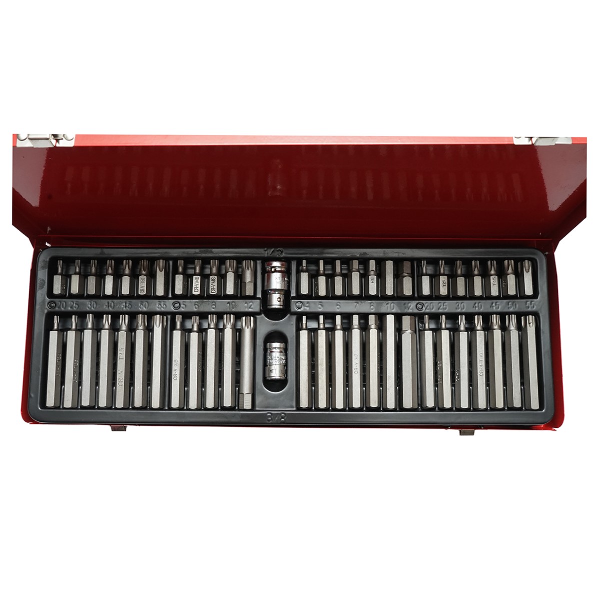 Set 54 piese imbus, biti torx, hex si spline Breckner Germany – imagine 3