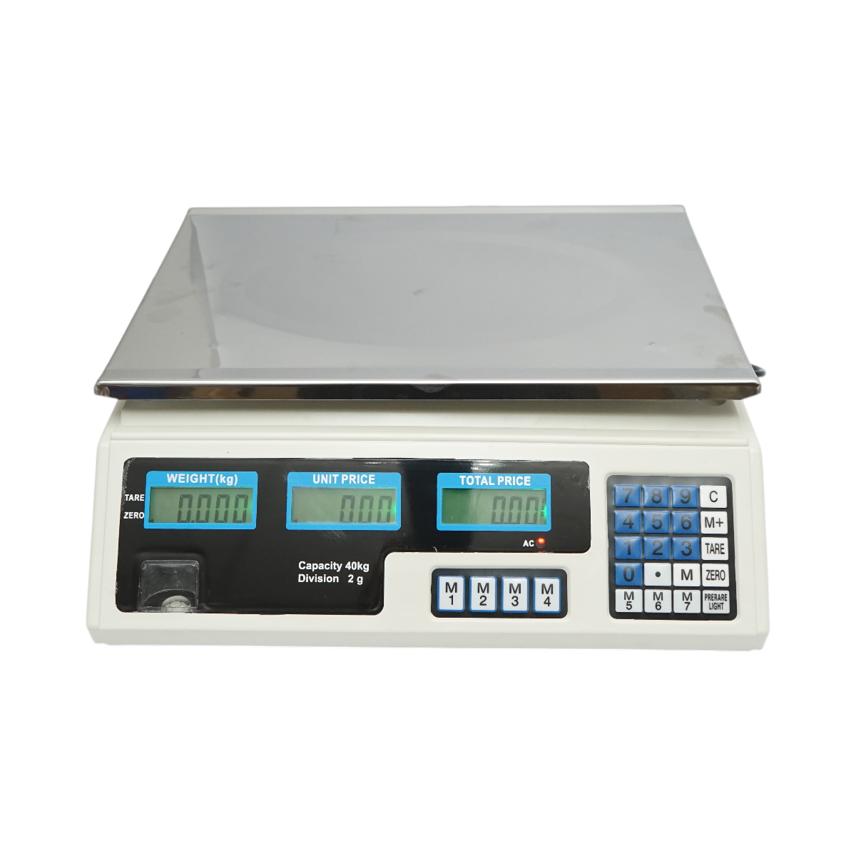 Cantar electronic cu ecran LCD max 40 Kg  cu baterie 4V Breckner Germany