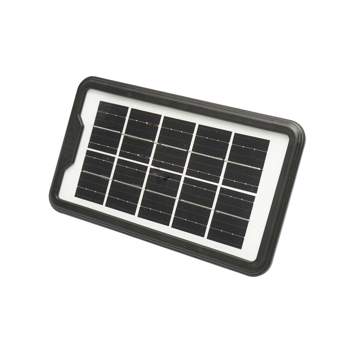 Kit iluminat portabil LED cu 4 becuri/proiector, panou solar radio FM si baterie 10000 mAhH pentru pescuit camping GD-8076 – imagine 6