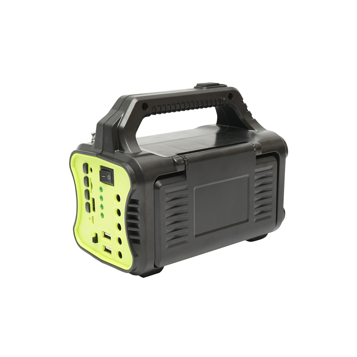 Kit iluminat portabil LED cu 4 becuri/proiector, panou solar radio FM si baterie 10000 mAhH pentru pescuit camping GD-8076 – imagine 8