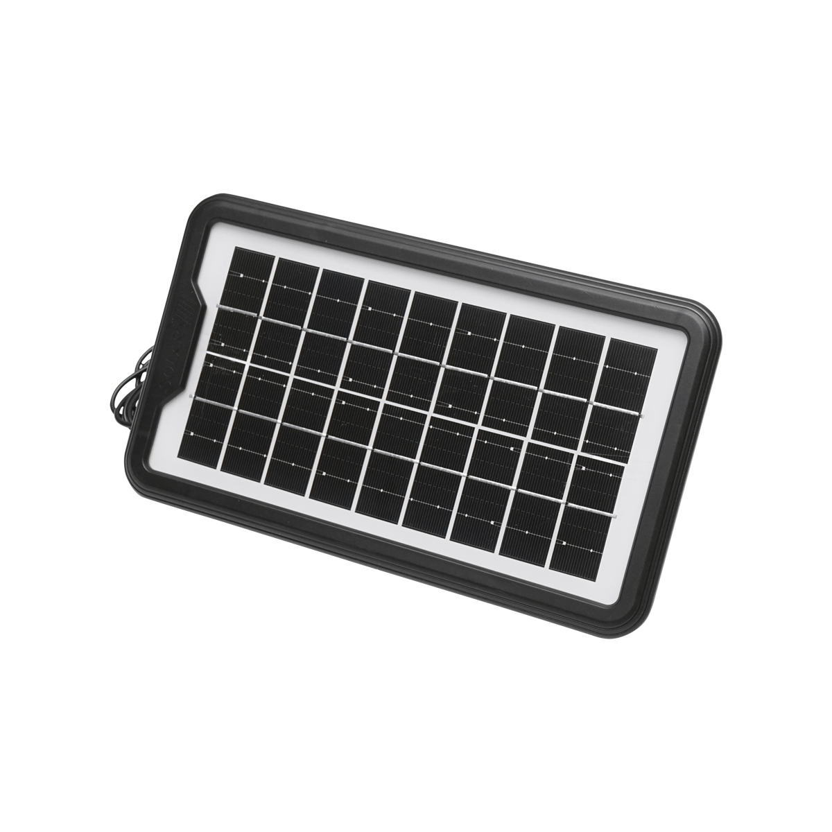 Kit iluminat portabil LED cu 3 becuri/proiector, panou solar si baterie 6V, 3Ah pentru pescuit camping GD-8017COB – imagine 8