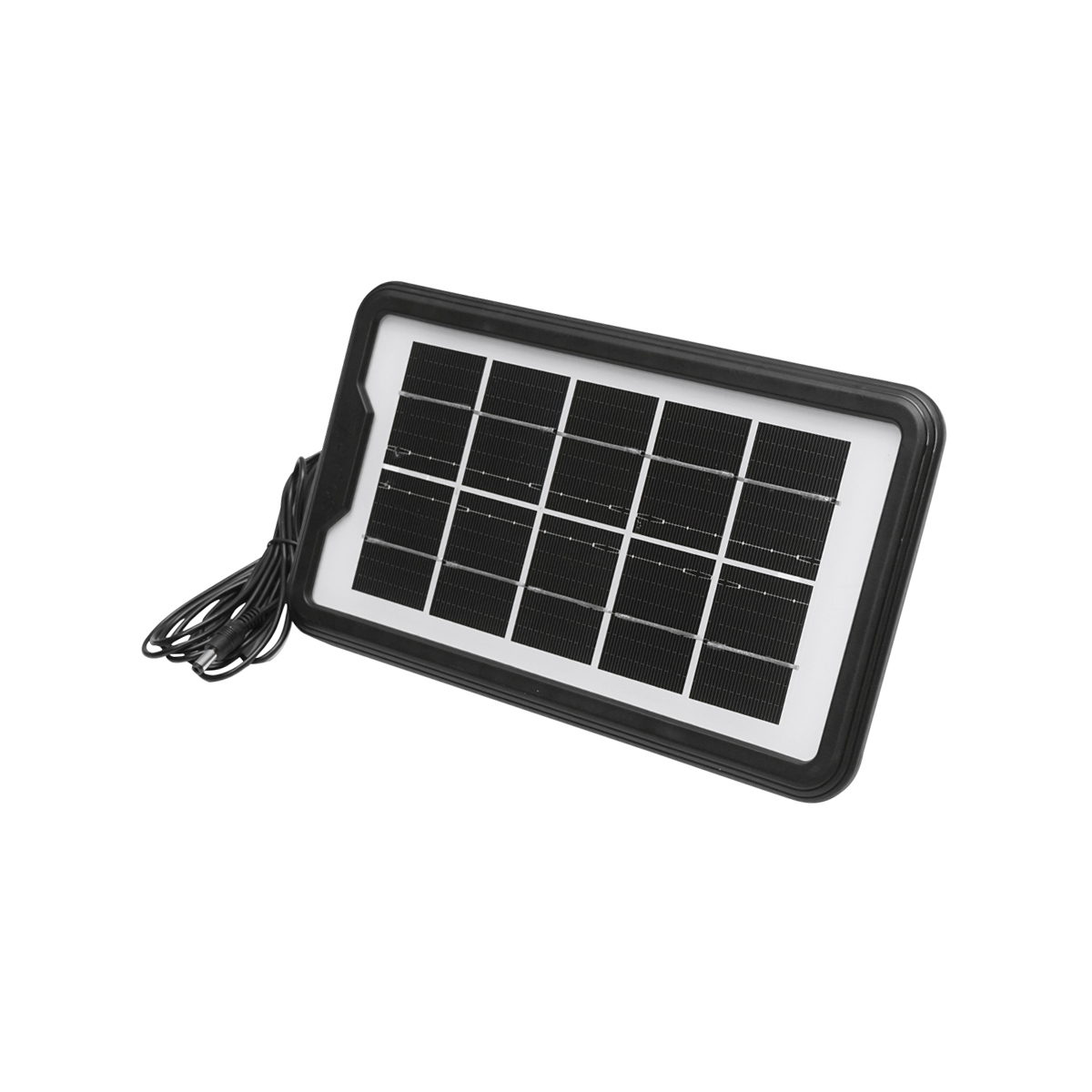Kit iluminat portabil LED cu 3 becuri/proiector, panou solar si baterie 3.7V, 5500Ah pentru pescuit camping GD-P30 – imagine 6