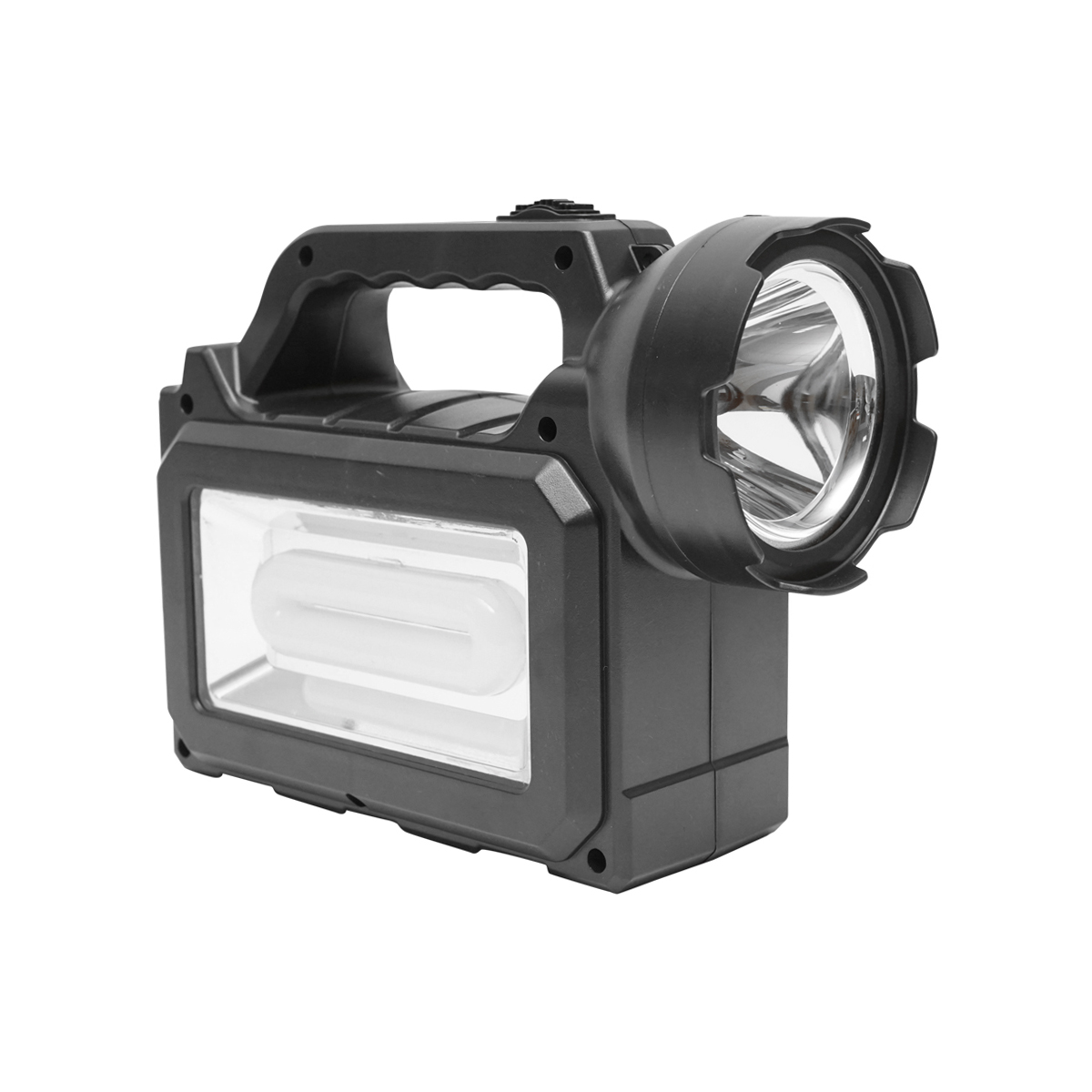 Kit iluminat portabil LED cu 3 becuri/proiector, panou solar si baterie 3.7V, 5500Ah pentru pescuit camping GD-P30 – imagine 8