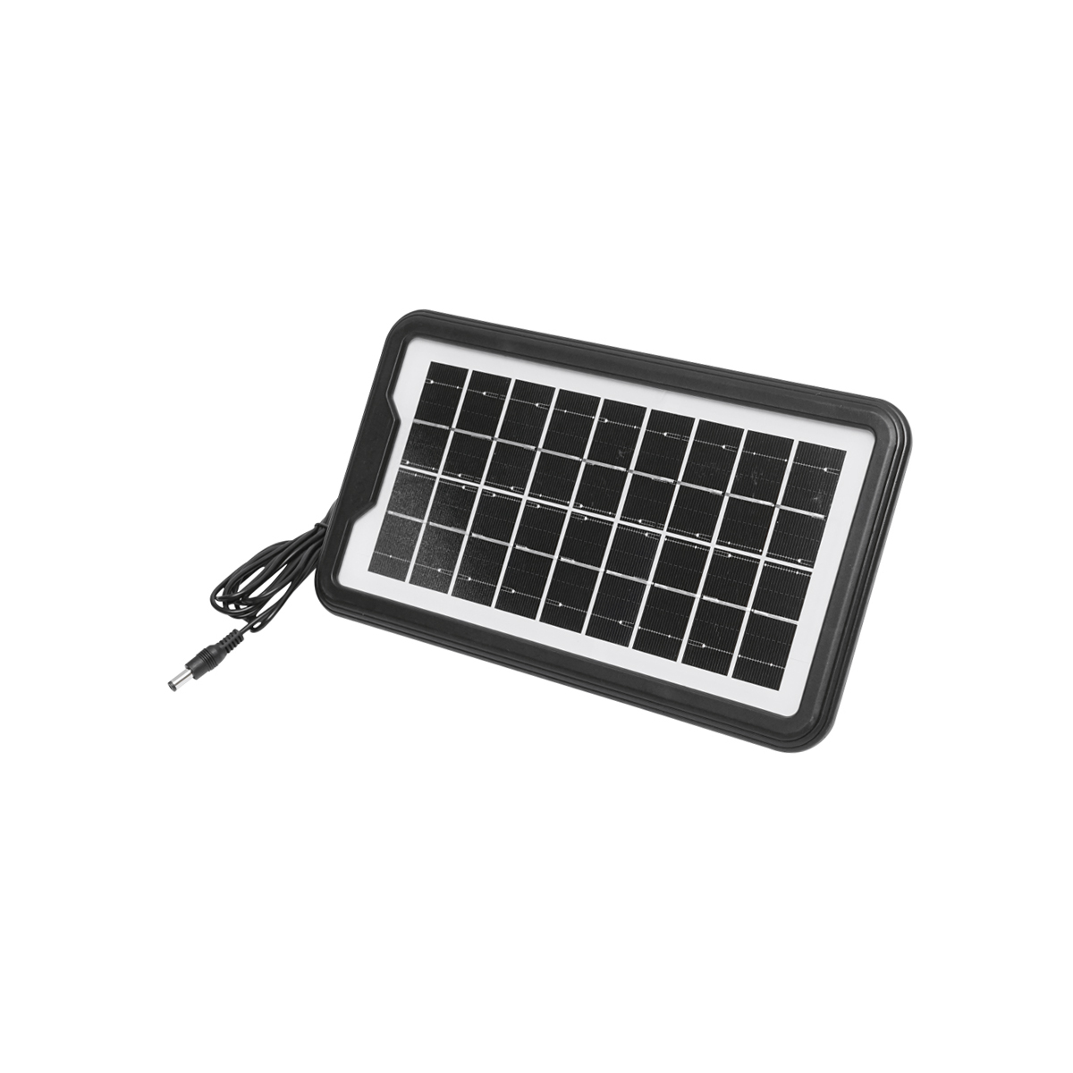 Kit iluminat portabil LED cu 3 becuri/proiector, panou solar si baterie 6V, 3Ah pentru pescuit camping GD-17 – imagine 7