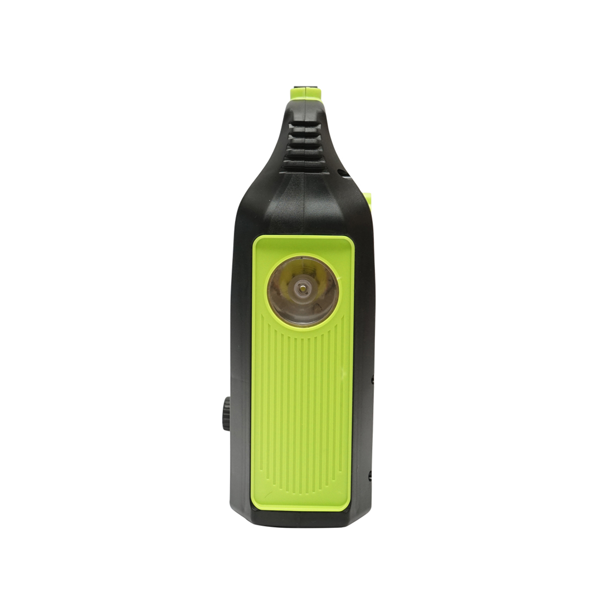 Kit iluminat portabil LED cu 3 becuri/proiector, radio FM panou solar si baterie 6V, 4.5Ah pentru pescuit camping GD-8071 – imagine 3